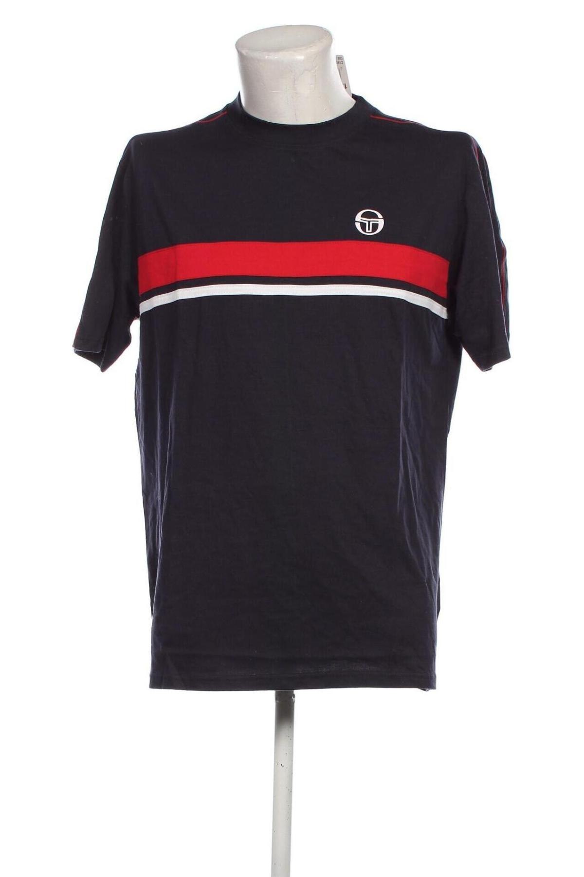 Pánske tričko  Sergio Tacchini, Veľkosť XL, Farba Modrá, Cena  24,45 €