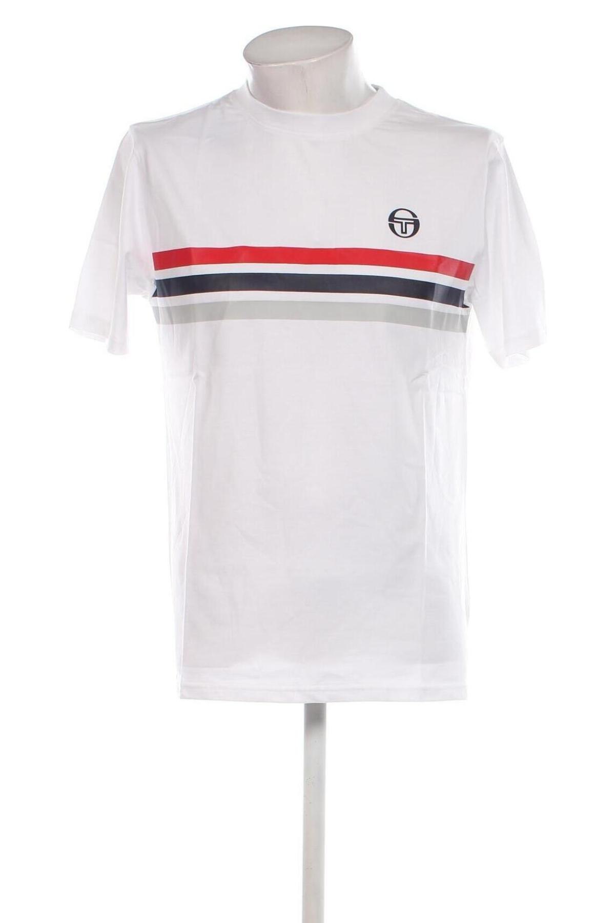 Męski T-shirt Sergio Tacchini, Rozmiar L, Kolor Biały, Cena 99,99 zł