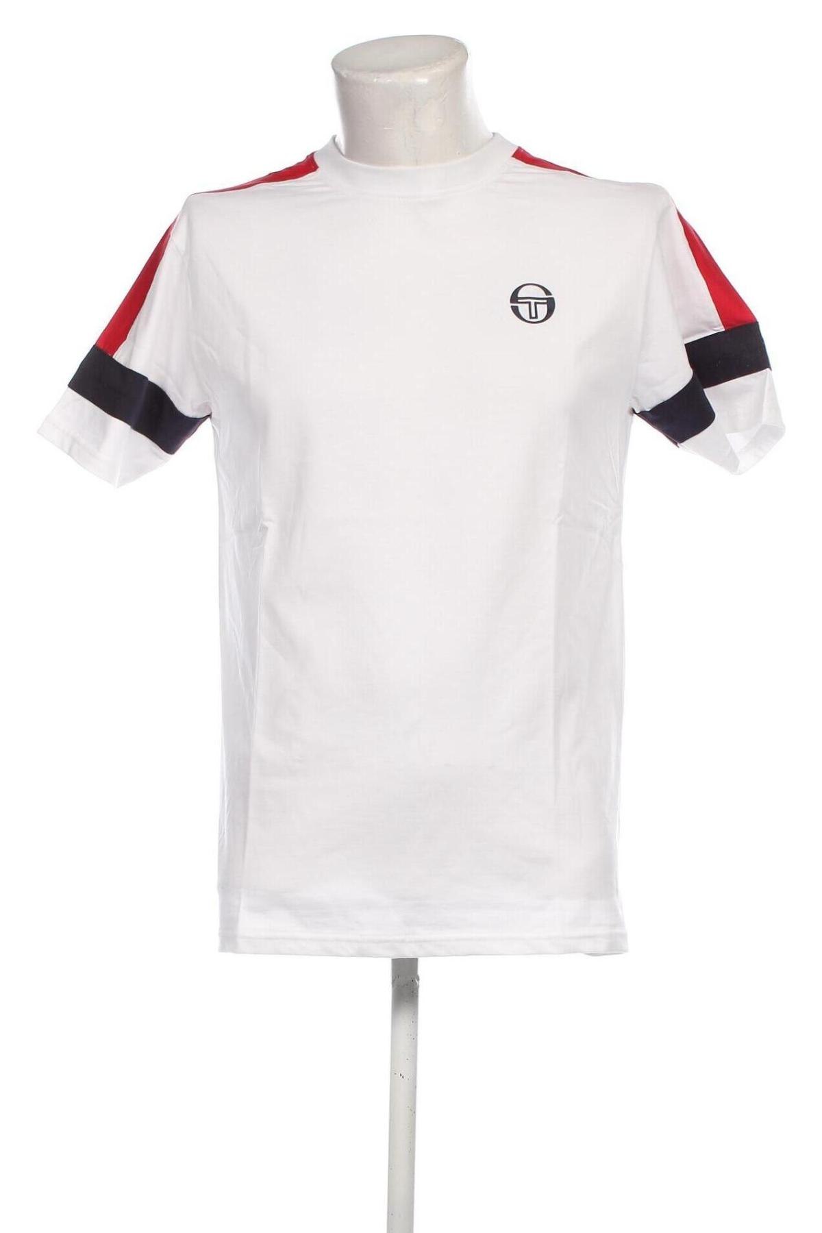 Tricou de bărbați Sergio Tacchini, Mărime M, Culoare Alb, Preț 116,99 Lei