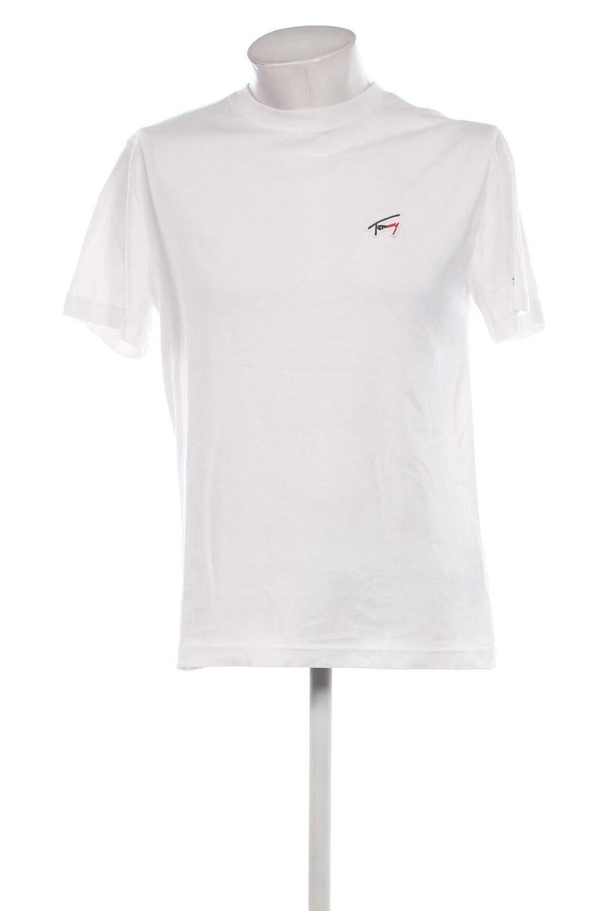 Ανδρικό t-shirt Tommy Jeans, Μέγεθος S, Χρώμα Λευκό, Τιμή 25,99 €