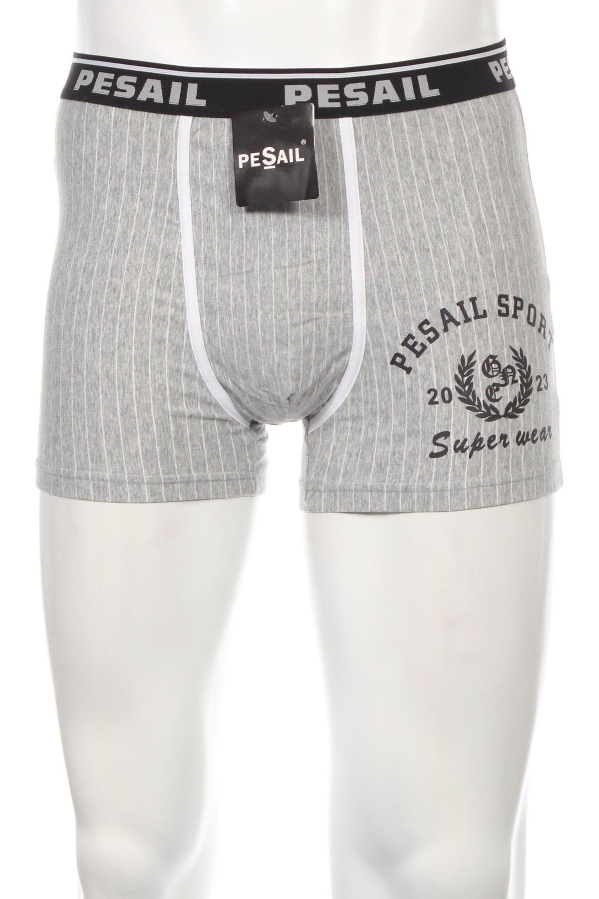 Boxershorts Pesail, Größe 3XL, Farbe Grau, Preis € 10,79