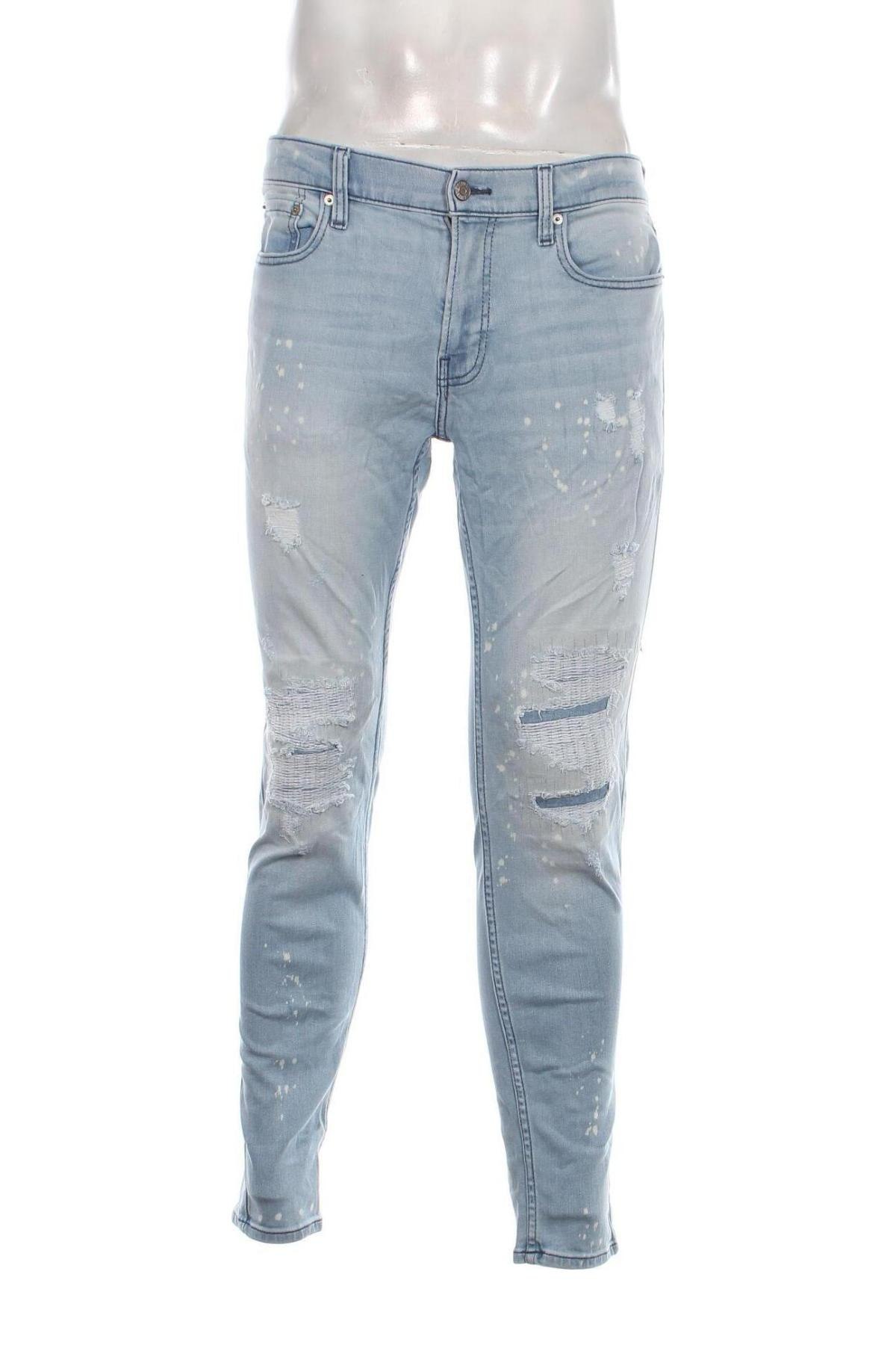 Herren Jeans Hollister, Größe M, Farbe Blau, Preis 8,49 €