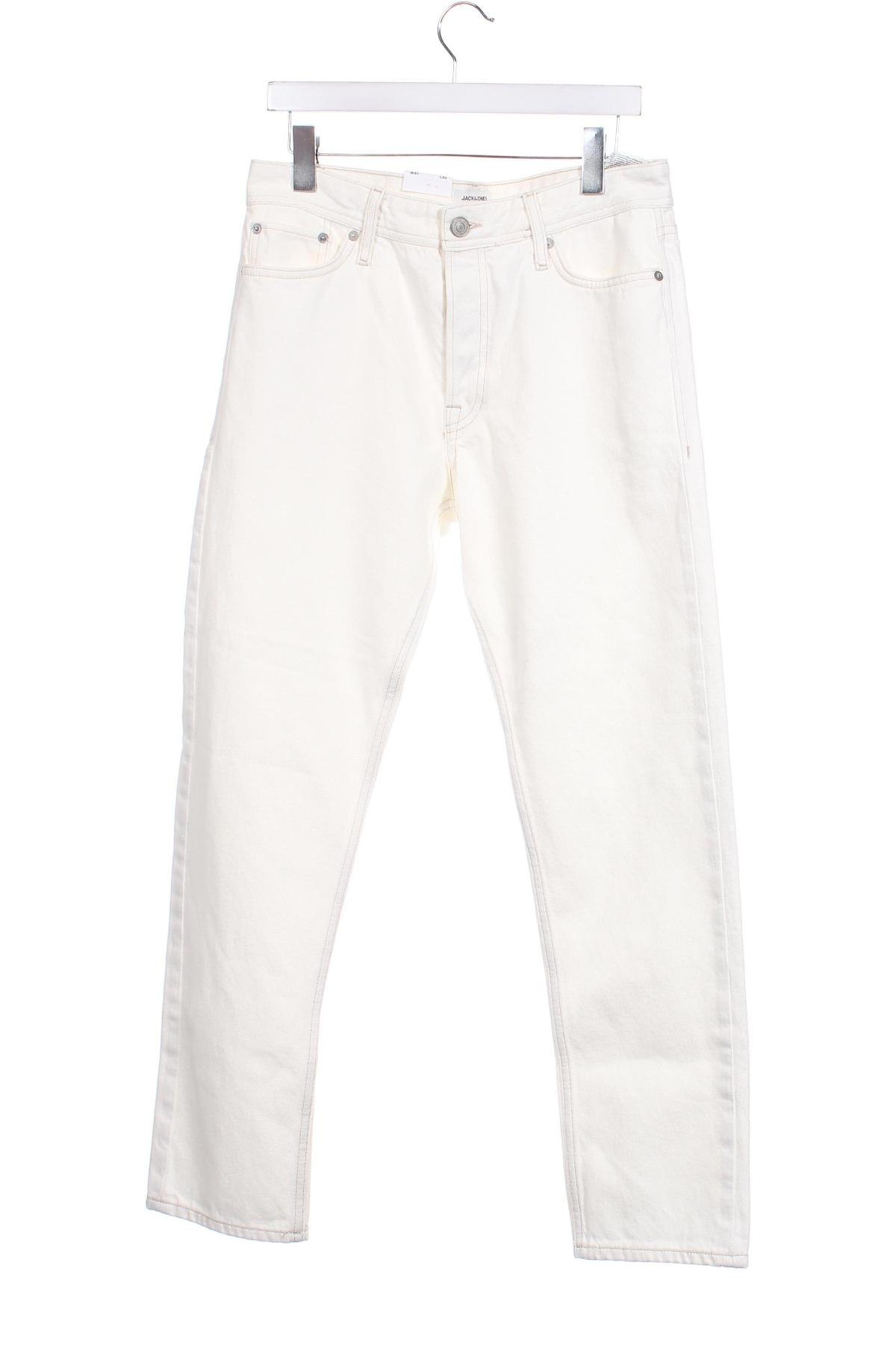 Męskie jeansy Jack & Jones, Rozmiar S, Kolor Biały, Cena 92,99 zł