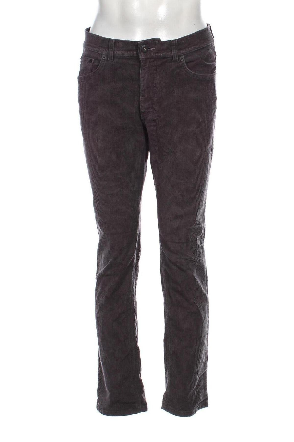 Herren Cordhose Brax, Größe M, Farbe Grau, Preis 8,49 €