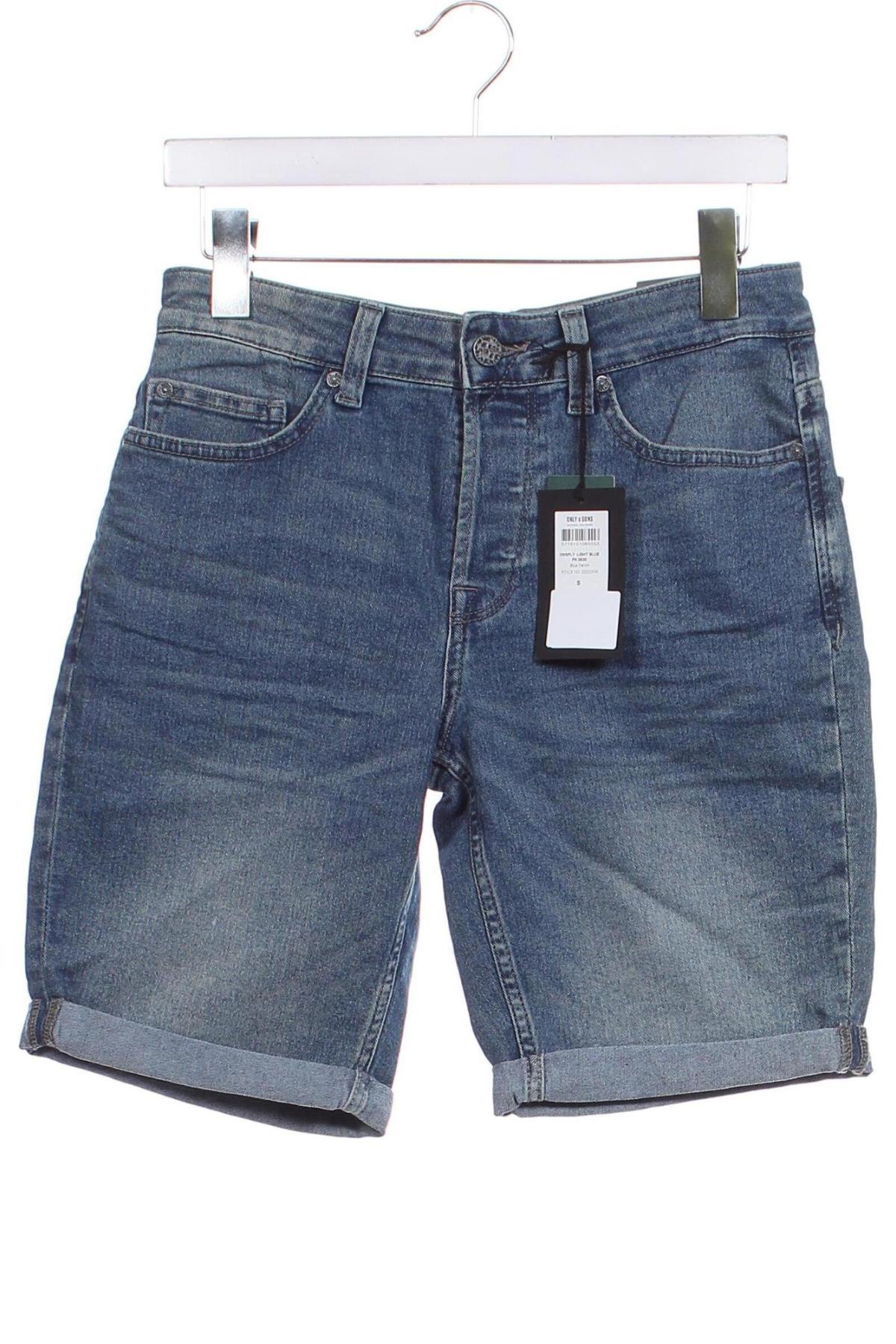 Herren Shorts Only & Sons, Größe S, Farbe Blau, Preis € 8,99