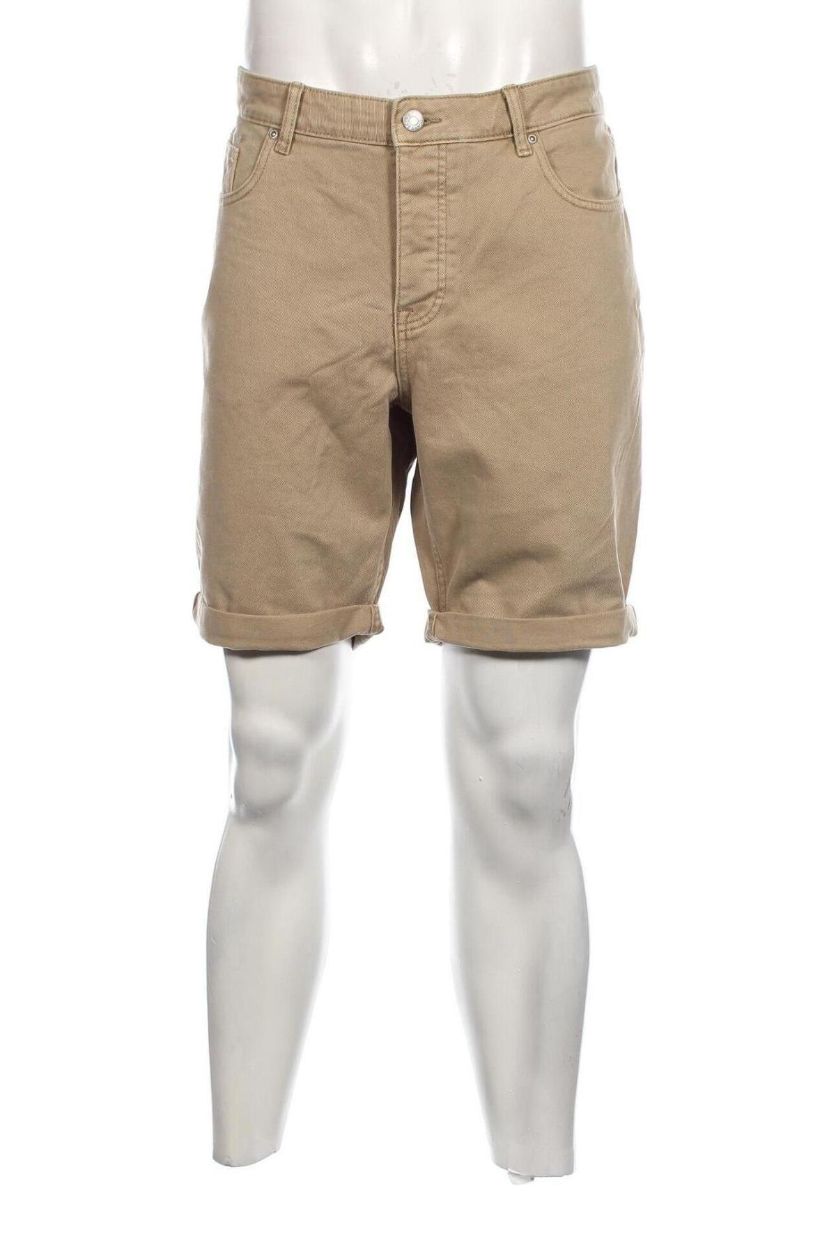 Herren Shorts Review, Größe XL, Farbe Beige, Preis 10,99 €