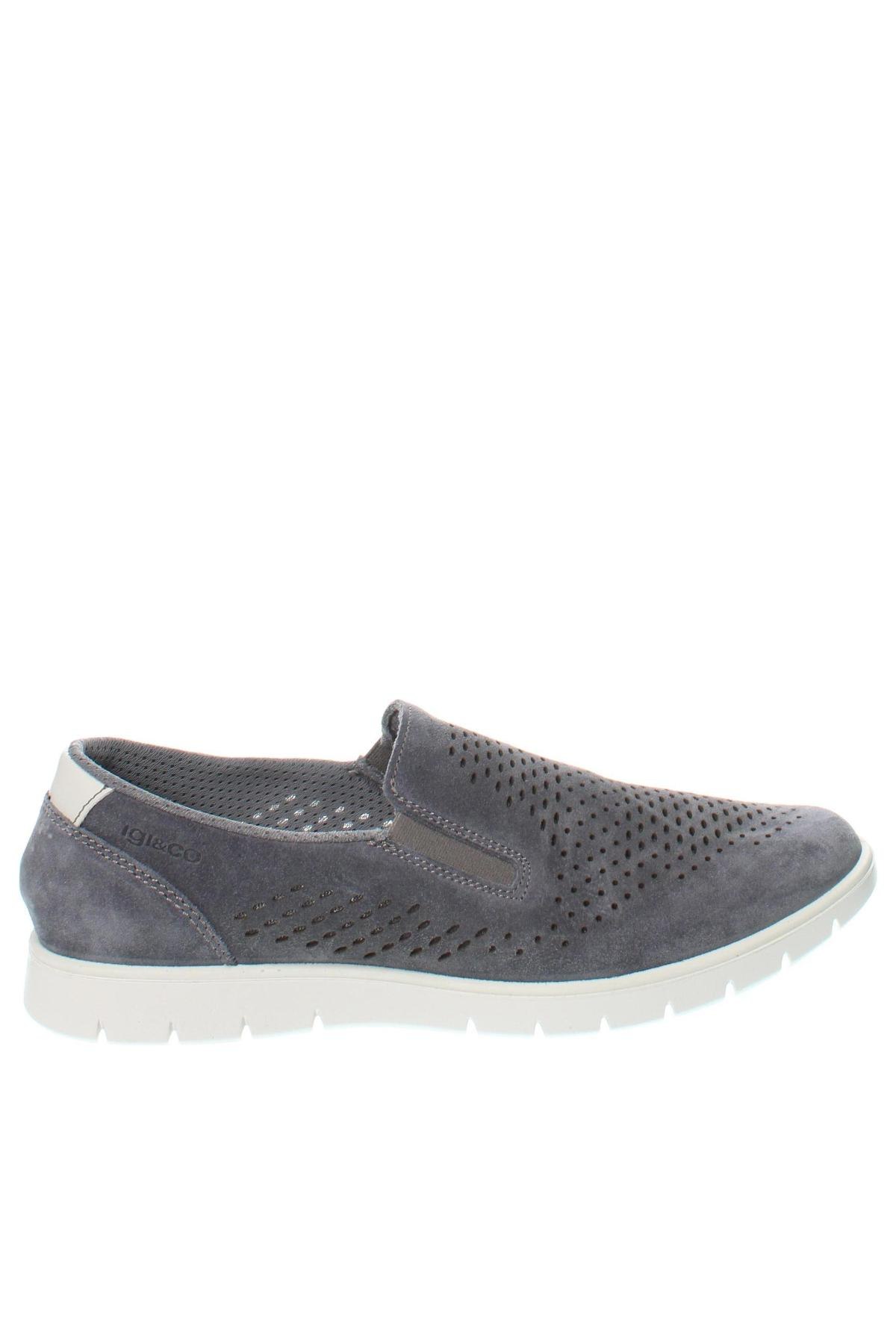 Herrenschuhe Igi&Co, Größe 44, Farbe Grau, Preis 83,99 €