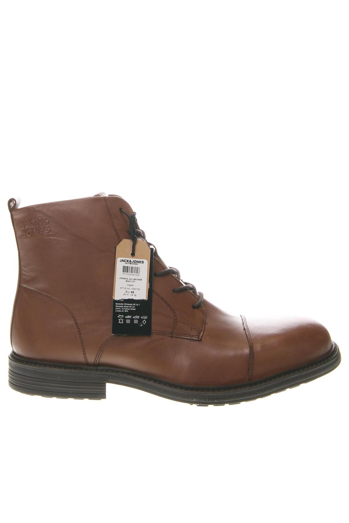 Herrenschuhe Jack & Jones, Größe 43, Farbe Braun, Preis € 42,99