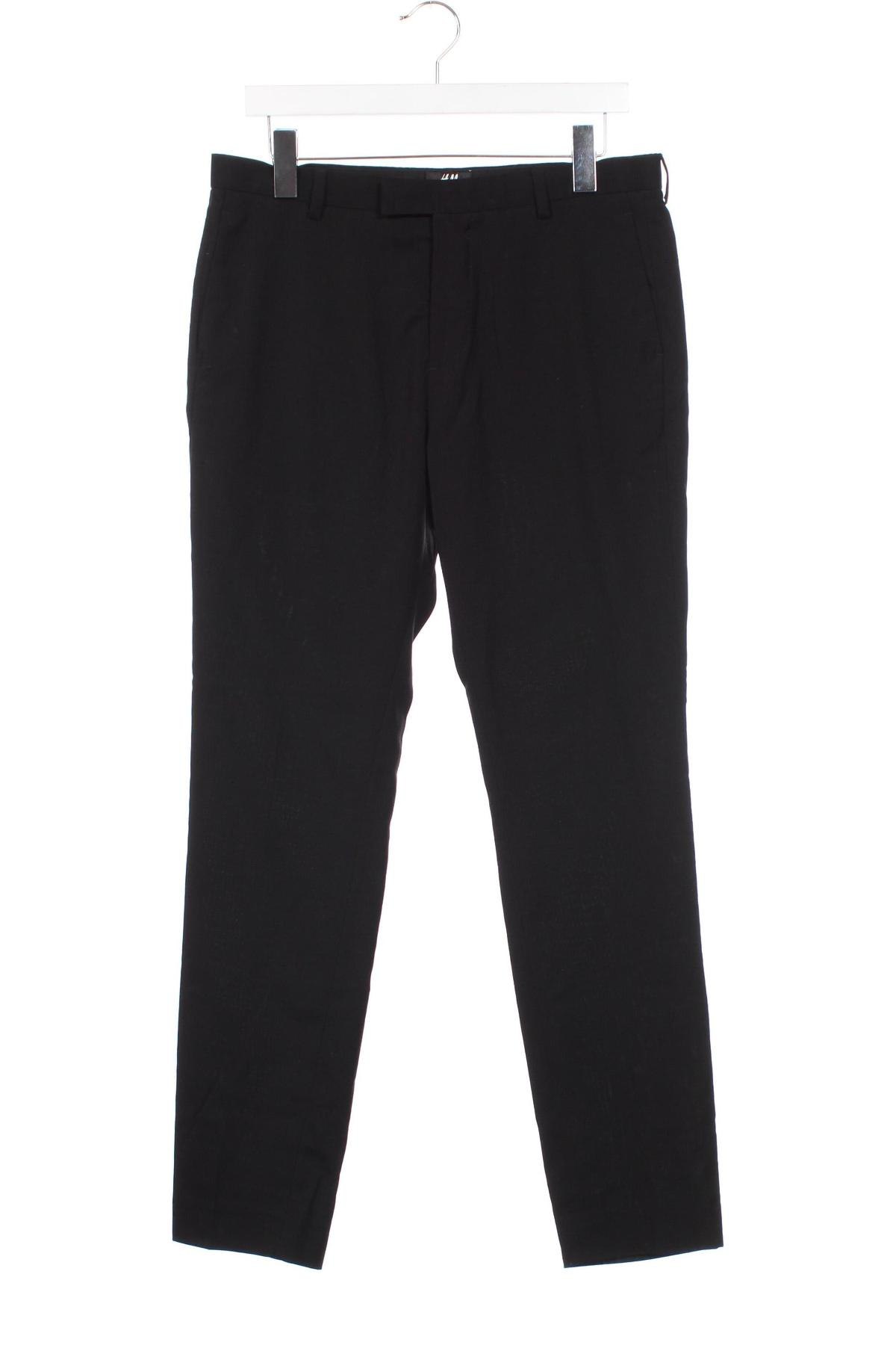 Pantaloni de bărbați H&M, Mărime M, Culoare Negru, Preț 63,78 Lei