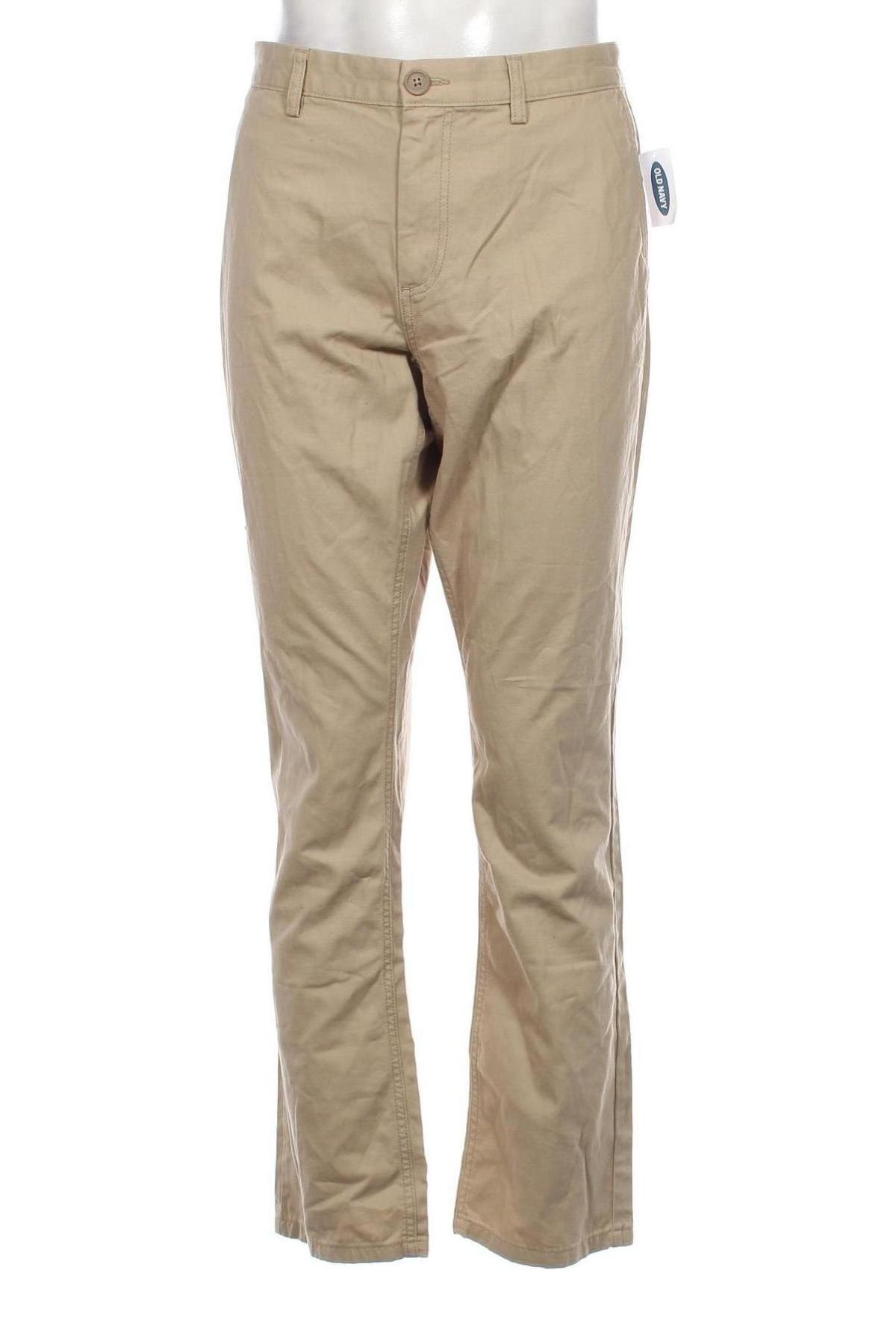 Herrenhose Old Navy, Größe L, Farbe Beige, Preis 9,99 €