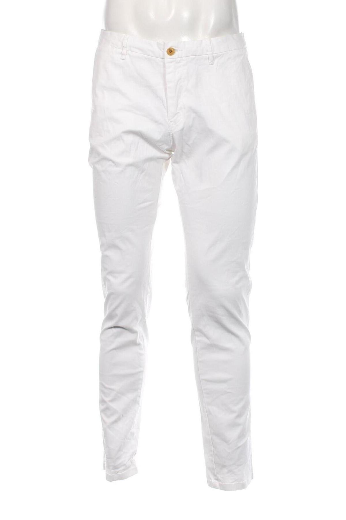 Pantaloni de bărbați Scotch & Soda, Mărime M, Culoare Alb, Preț 315,99 Lei