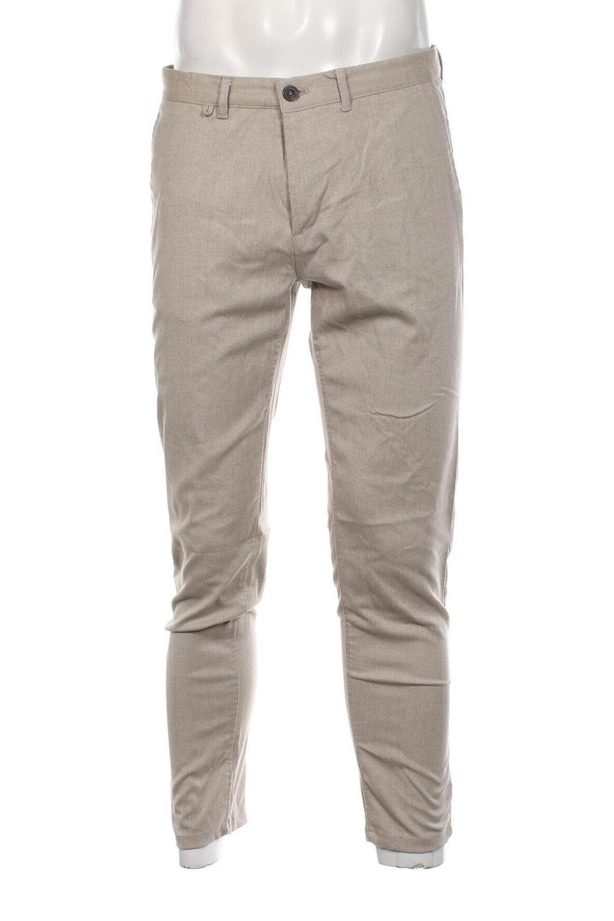 Herrenhose Zara Man, Größe M, Farbe Beige, Preis 8,99 €