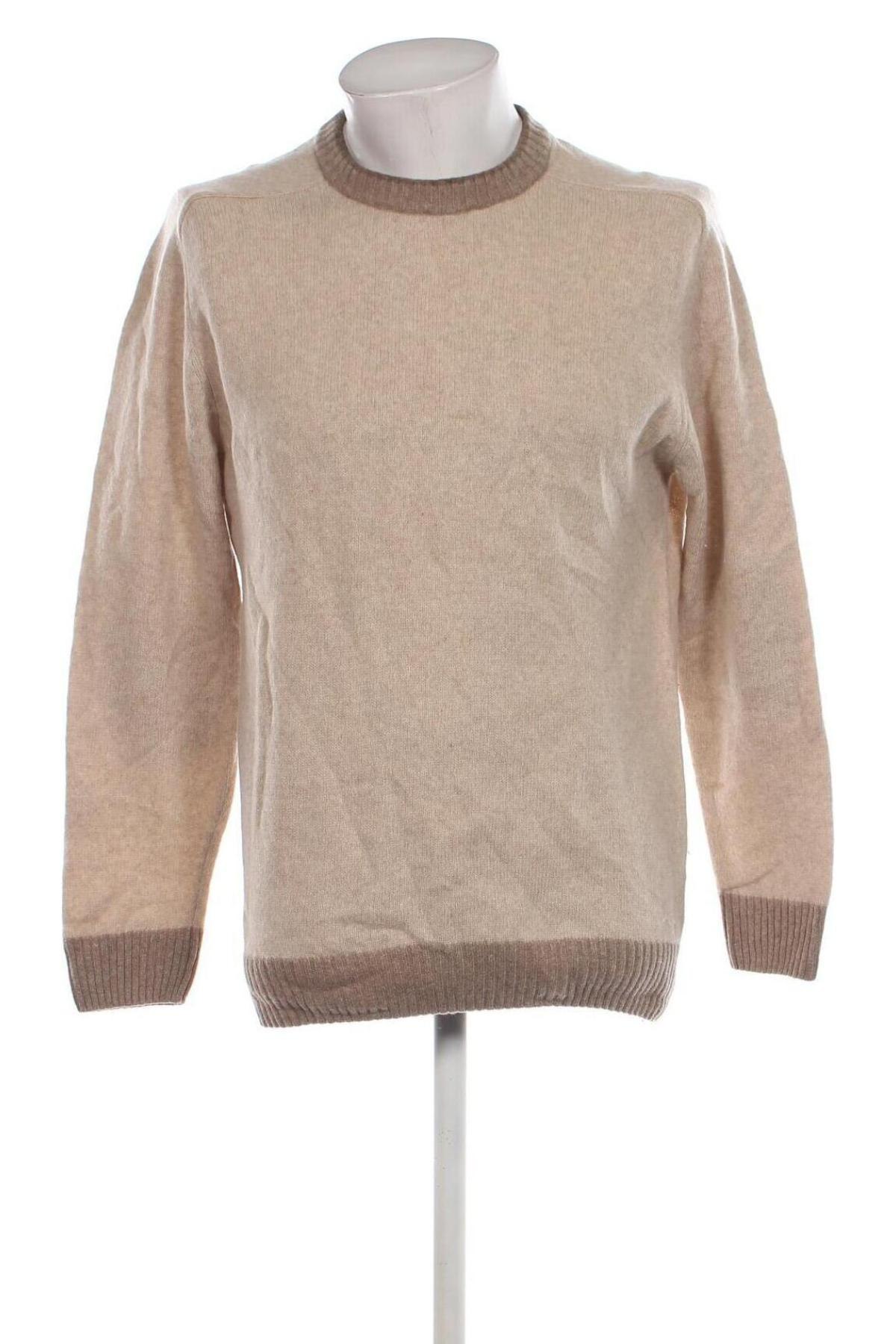 Herrenpullover, Größe L, Farbe Beige, Preis € 10,49