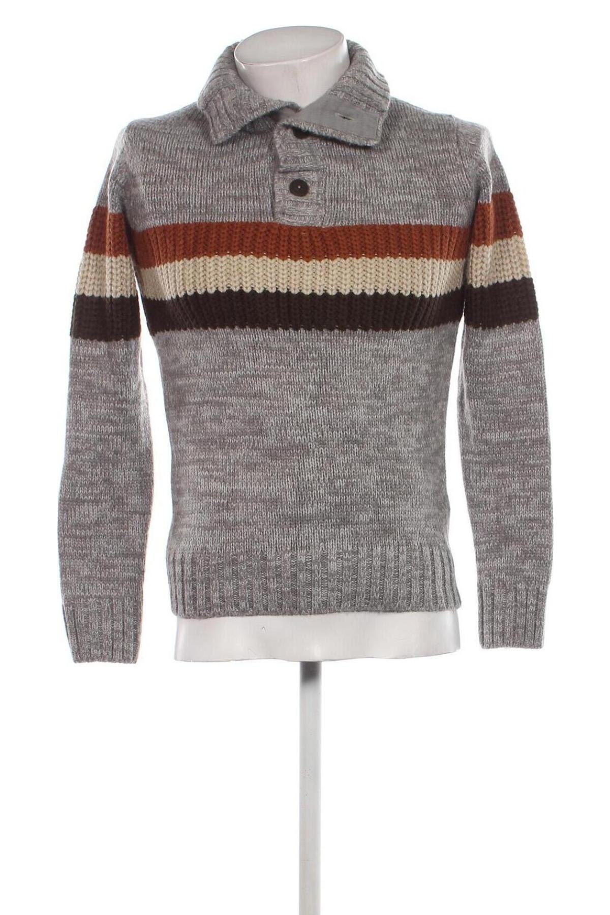 Herrenpullover, Größe S, Farbe Grau, Preis 9,49 €