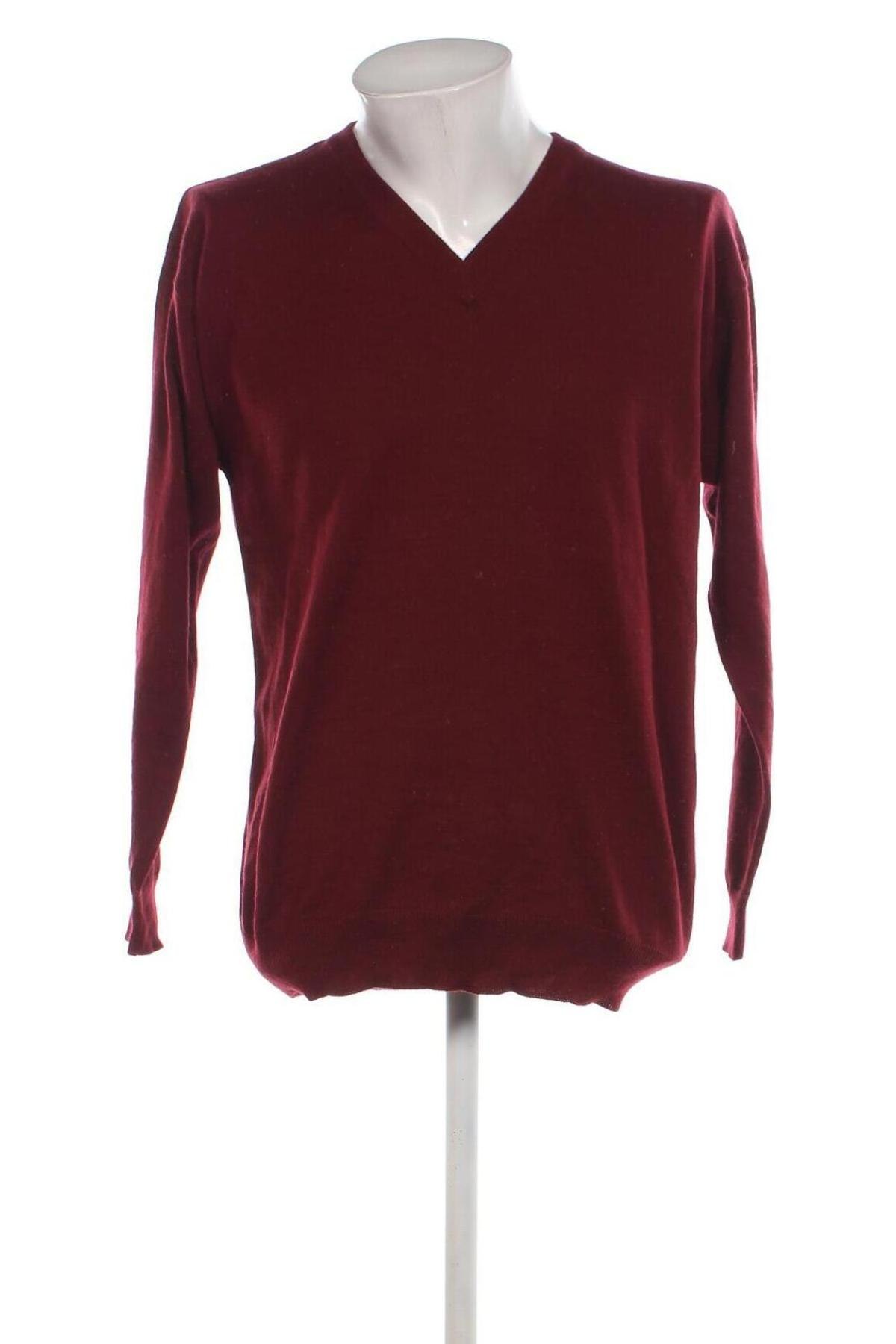 Herrenpullover, Größe M, Farbe Rot, Preis 9,29 €