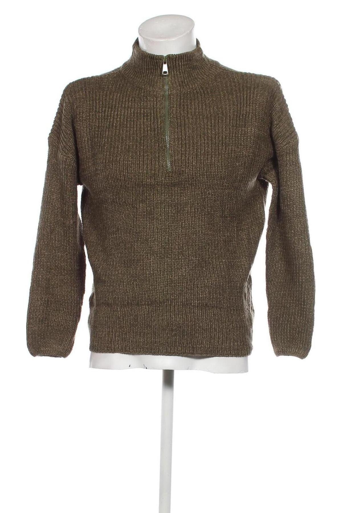 Herrenpullover, Größe S, Farbe Grün, Preis 9,29 €