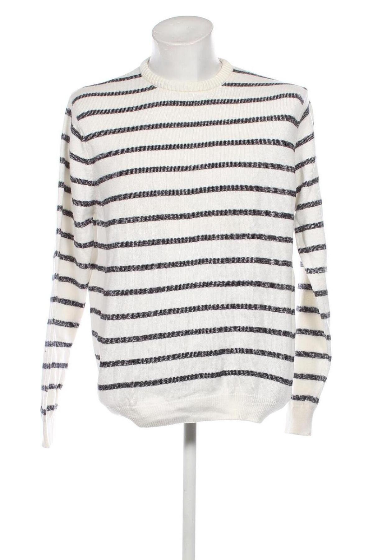 Herrenpullover Angelo Litrico, Größe XL, Farbe Weiß, Preis 20,29 €