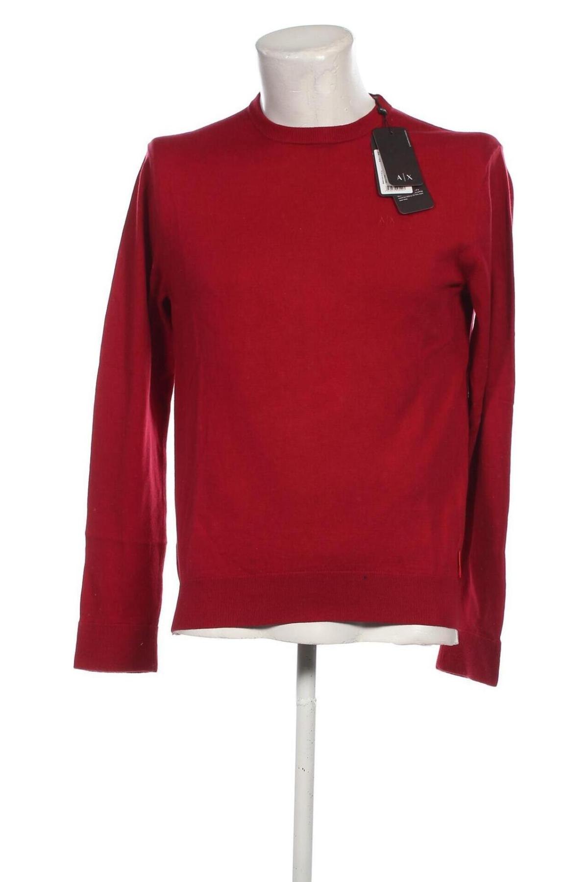 Herrenpullover Armani Exchange, Größe M, Farbe Rot, Preis 57,99 €