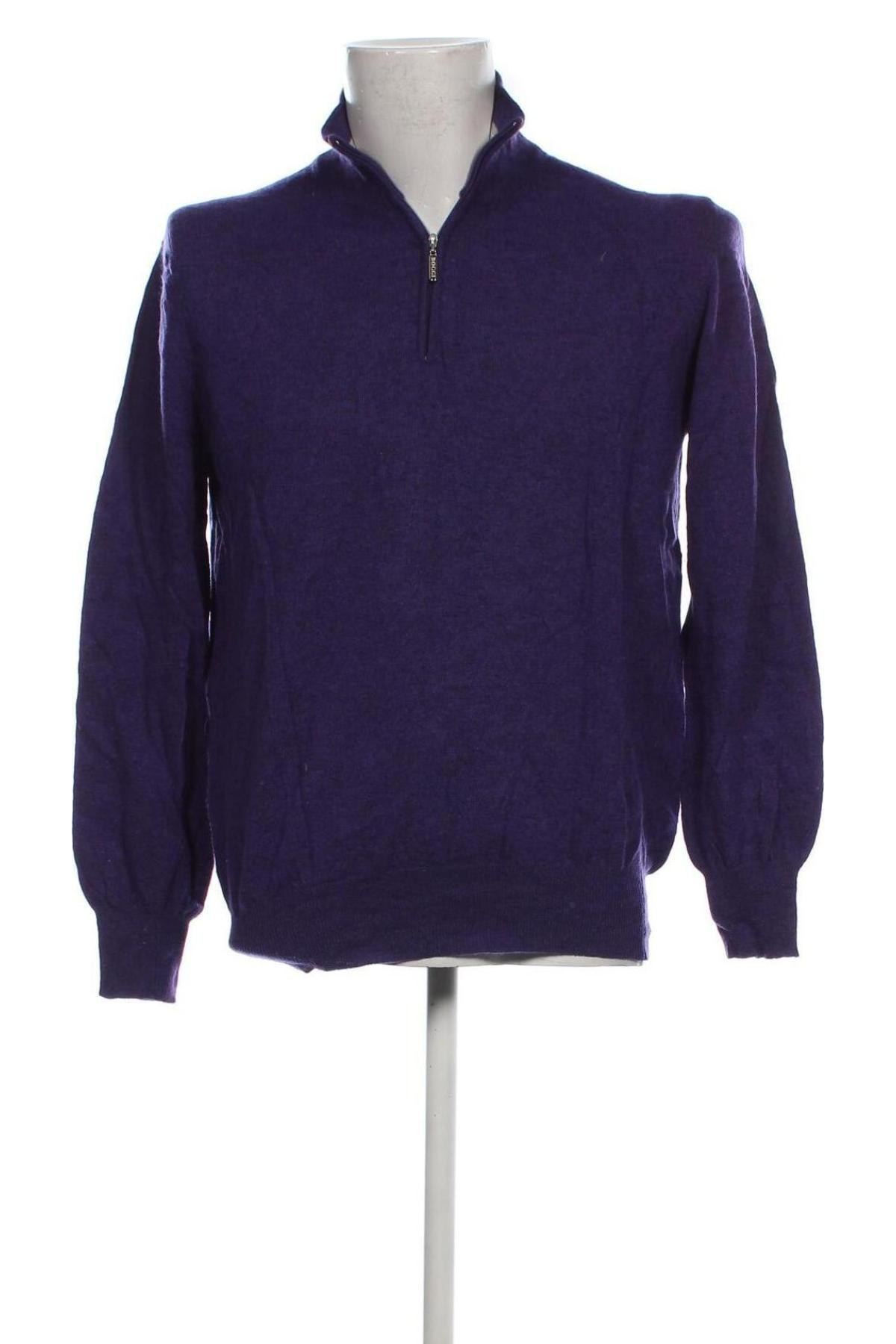 Herrenpullover Boggi, Größe L, Farbe Lila, Preis 36,99 €