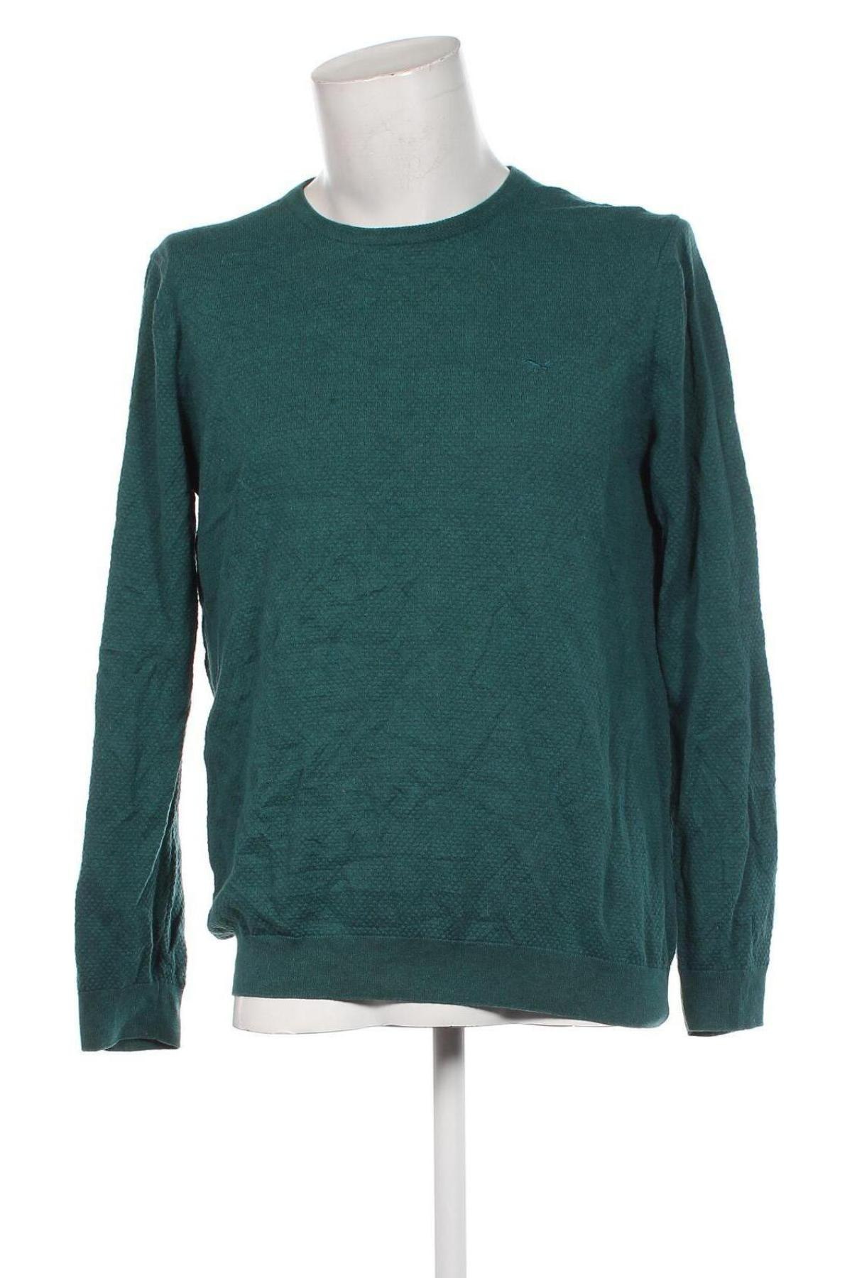 Herrenpullover Brax, Größe L, Farbe Grün, Preis 6,99 €