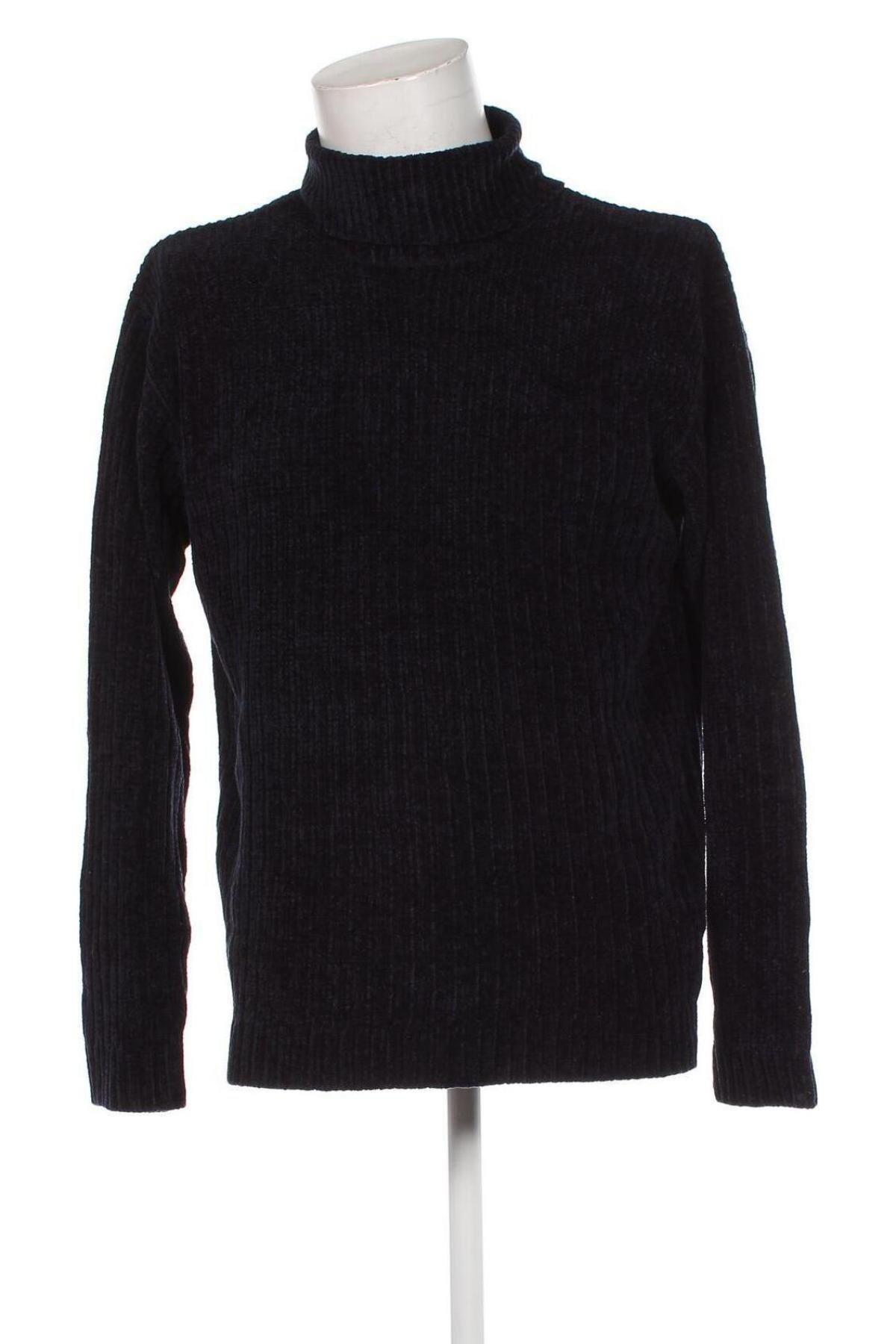 Herrenpullover Burton of London, Größe L, Farbe Blau, Preis 12,49 €