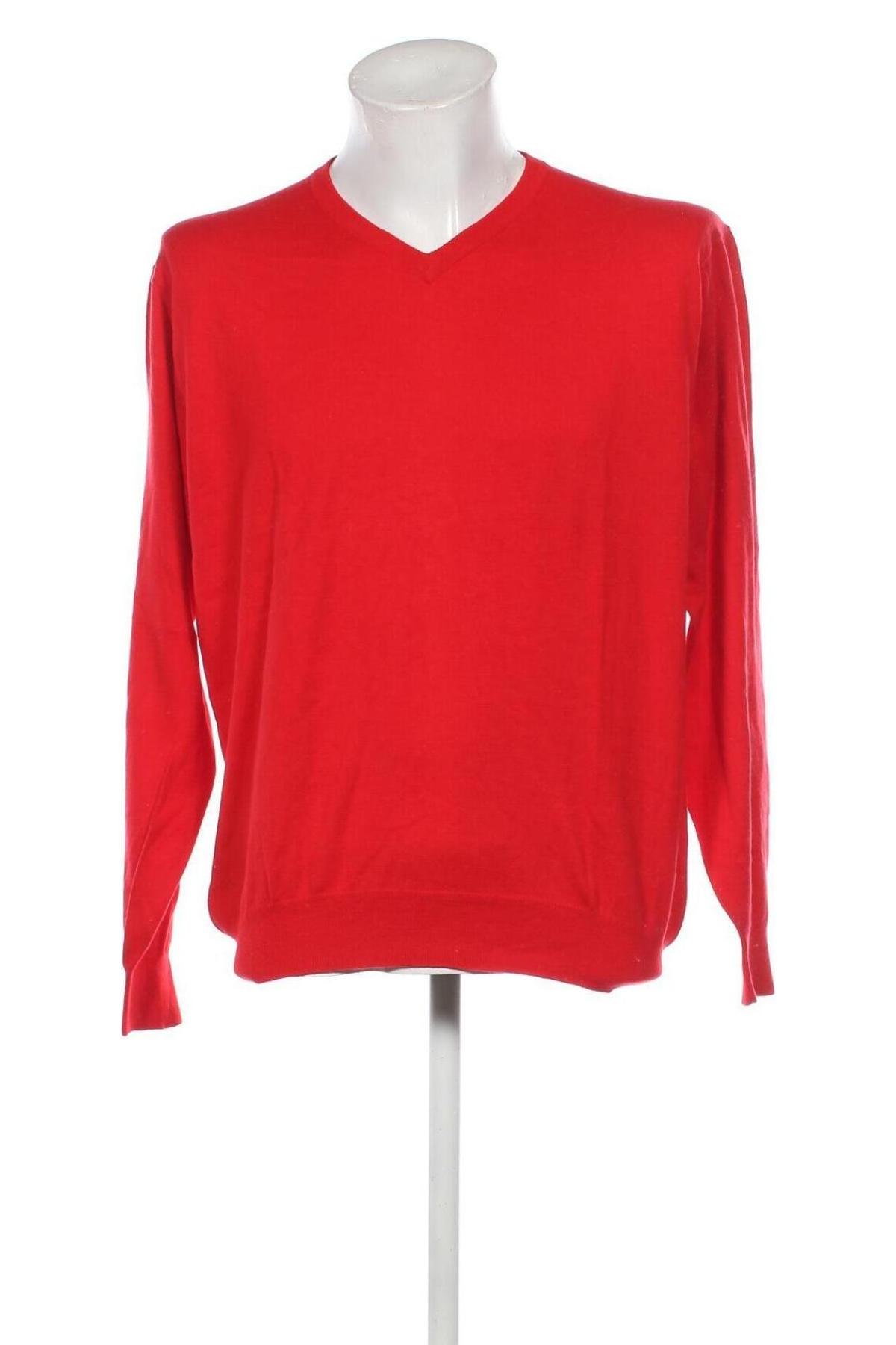 Herrenpullover Christian Berg, Größe L, Farbe Rot, Preis 12,99 €