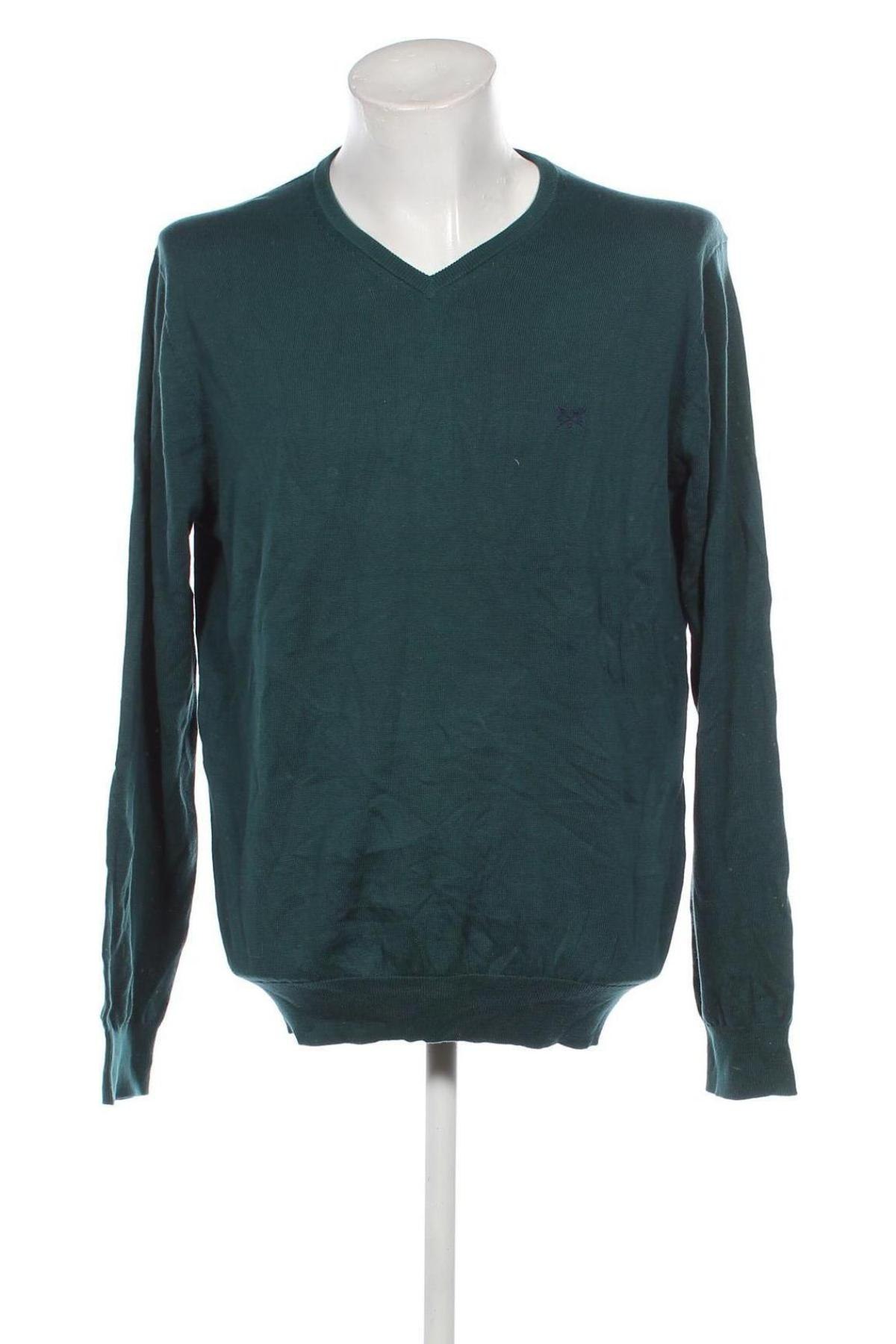 Herrenpullover Crew Clothing Co., Größe XL, Farbe Grün, Preis 23,99 €