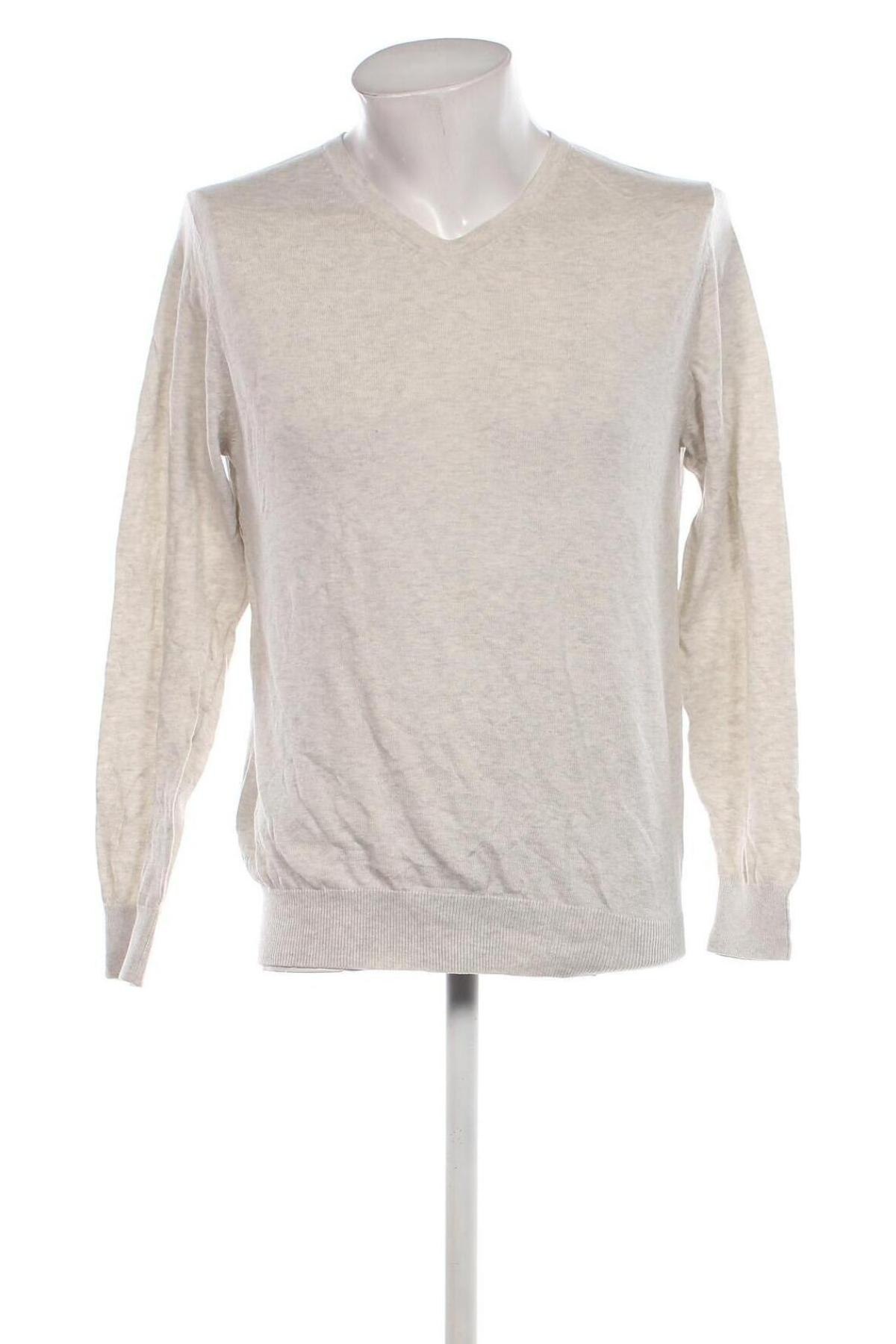 Herrenpullover Dressmann, Größe M, Farbe Grau, Preis 10,99 €