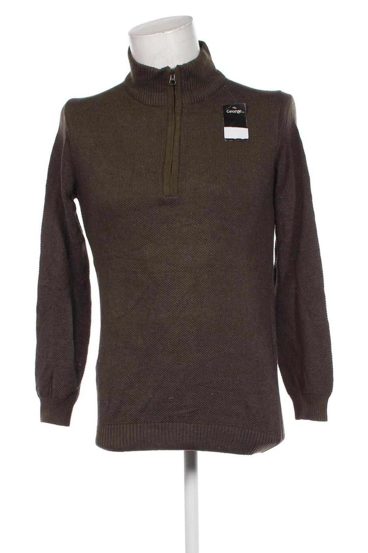 Herrenpullover George, Größe XXL, Farbe Grün, Preis 16,49 €