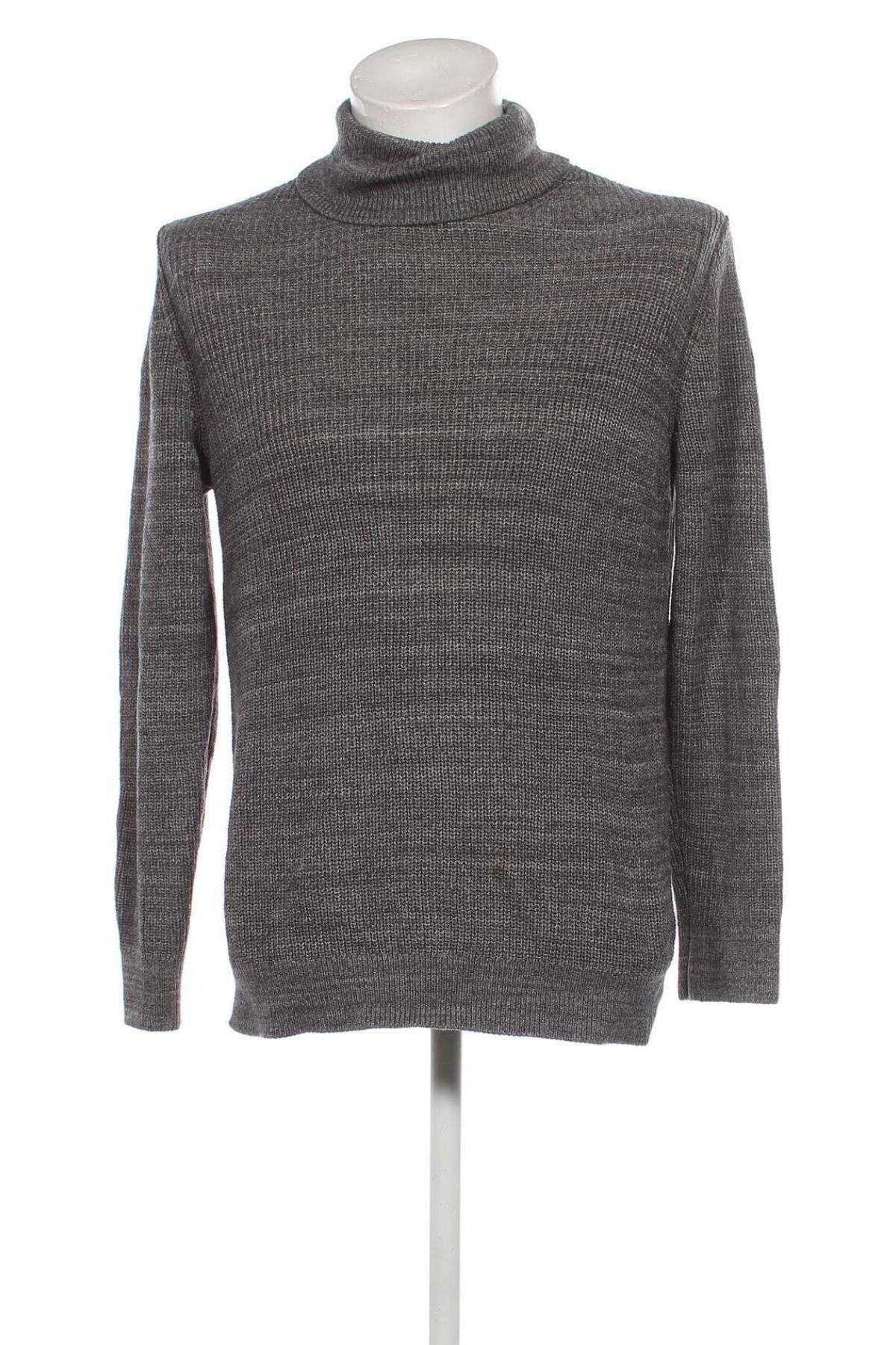 Męski sweter H&M, Rozmiar L, Kolor Szary, Cena 17,99 zł