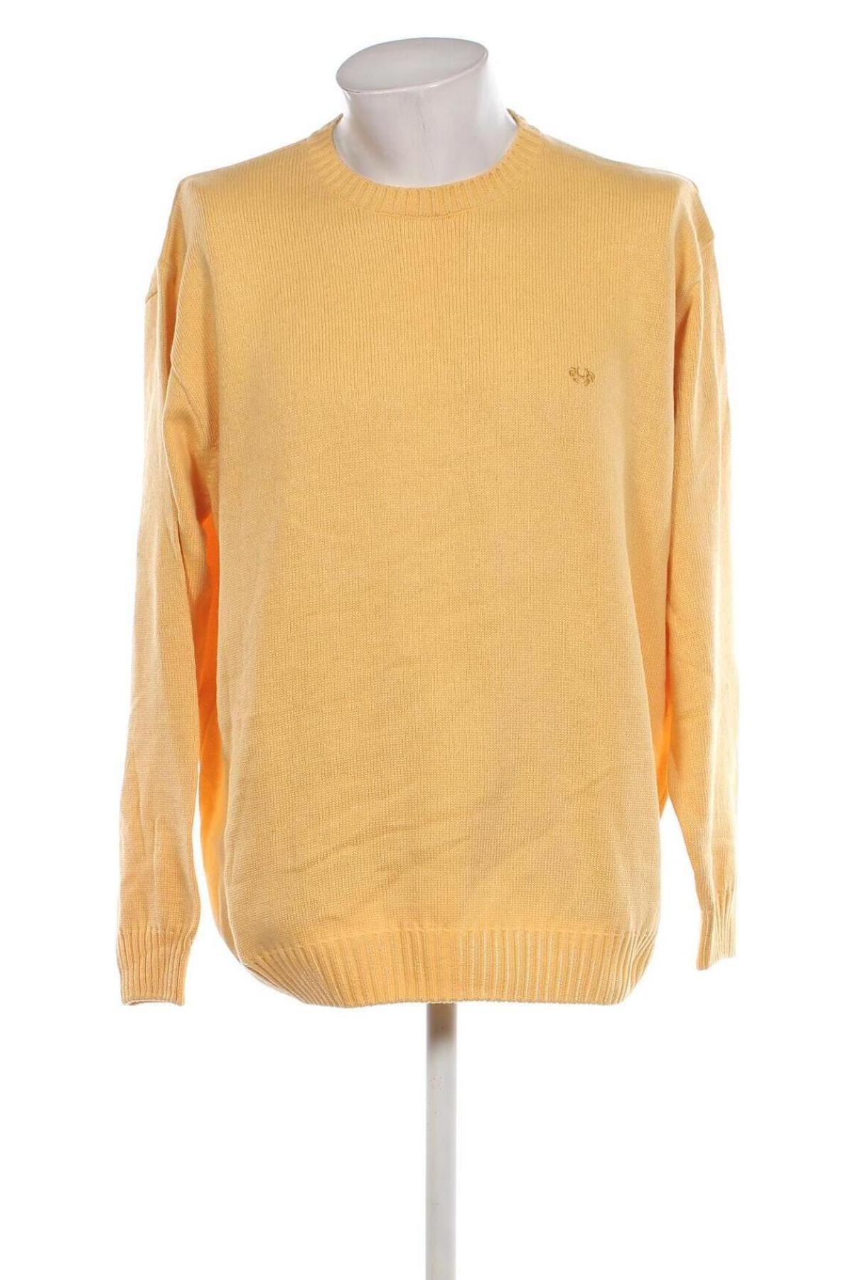 Herrenpullover Il Granchio, Größe XXL, Farbe Gelb, Preis 21,99 €