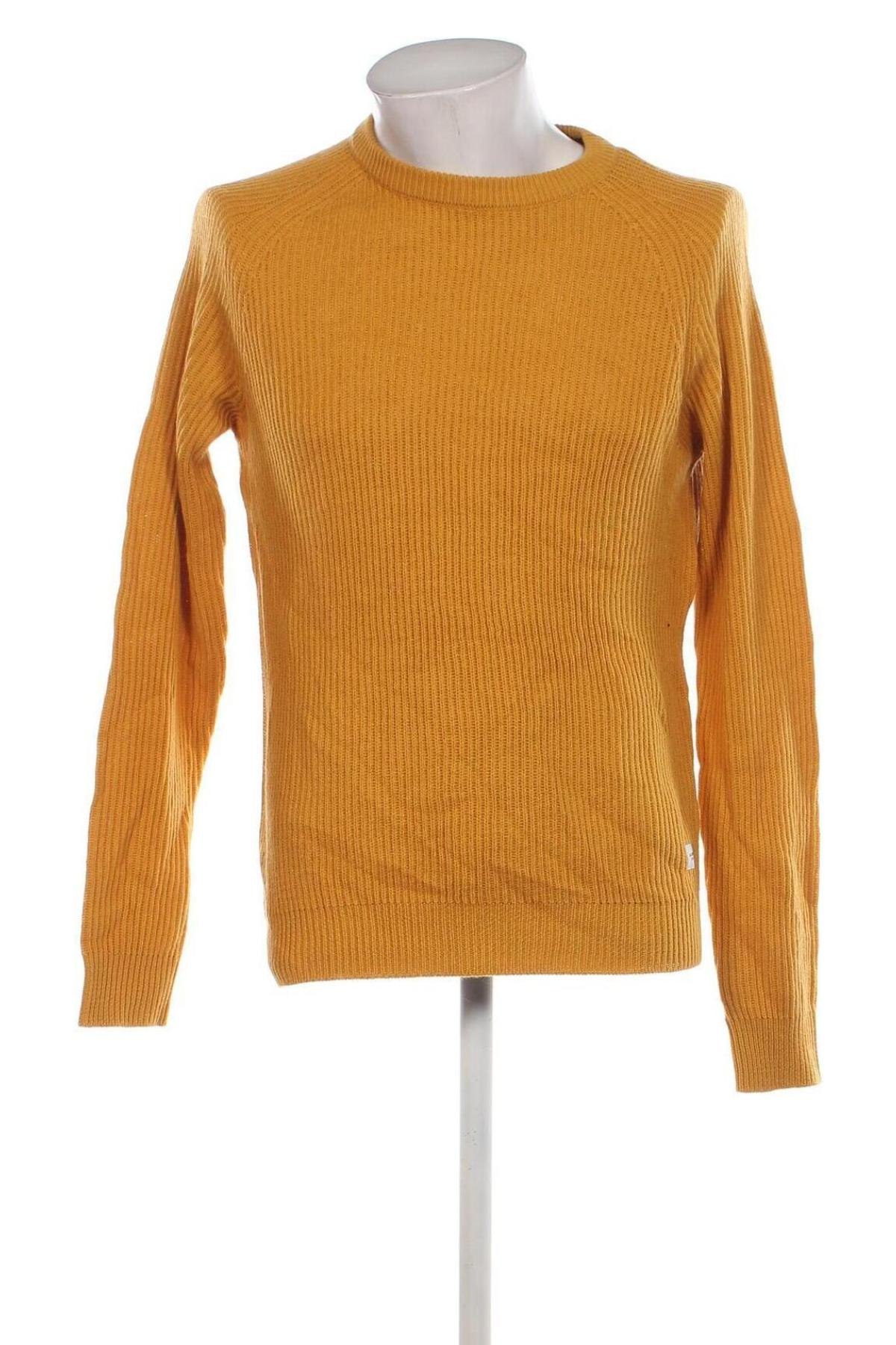 Herrenpullover Jack & Jones, Größe M, Farbe Gelb, Preis 11,99 €