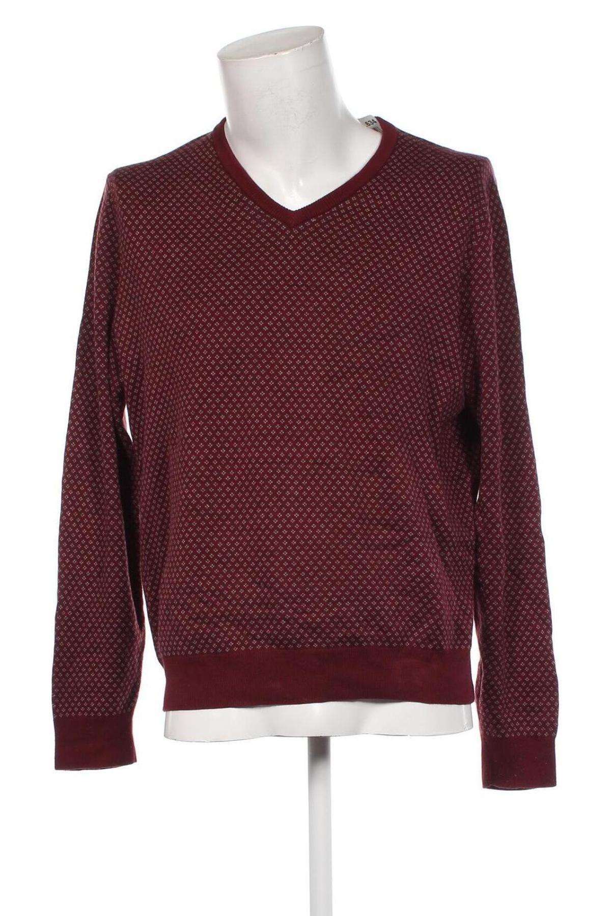 Herrenpullover Lands' End, Größe L, Farbe Rot, Preis € 5,99