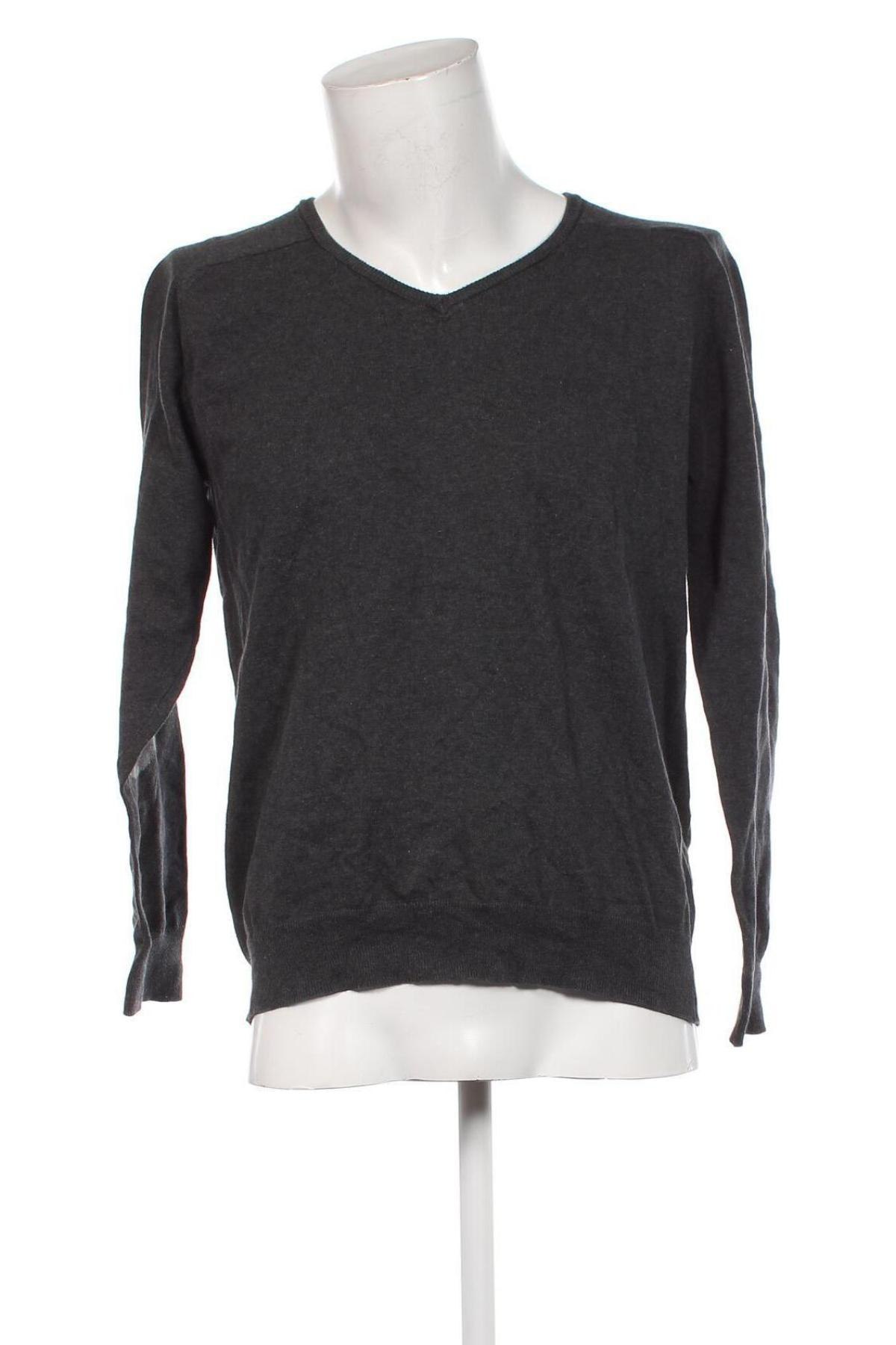 Herrenpullover Mishumo, Größe L, Farbe Grau, Preis 10,99 €