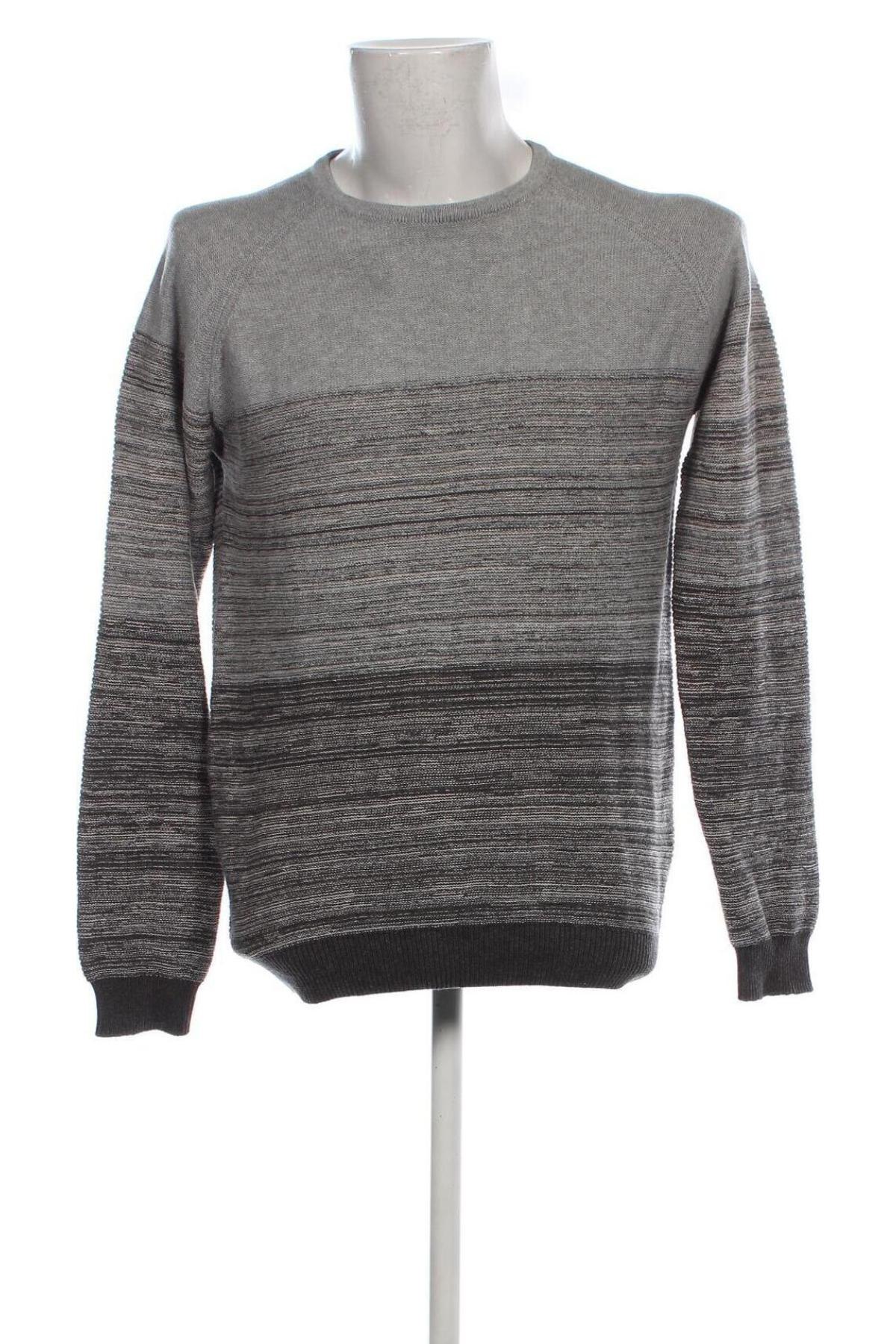 Herrenpullover Oviesse, Größe L, Farbe Grau, Preis 14,99 €