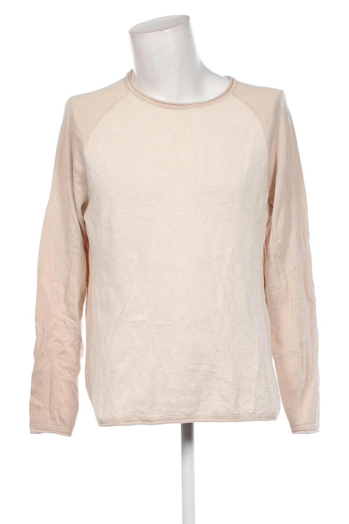 Herrenpullover Royal Class, Größe L, Farbe Beige, Preis 9,49 €