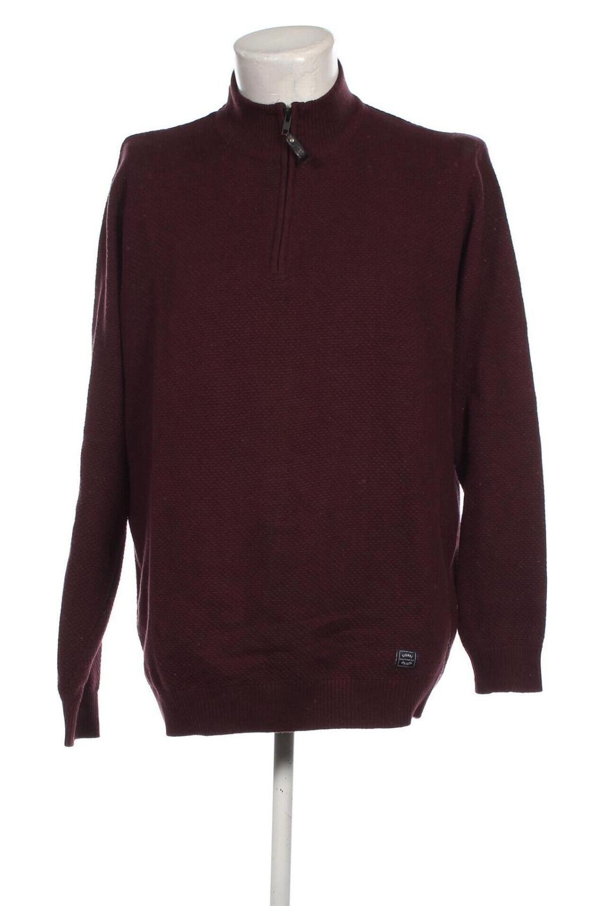 Herrenpullover Signal, Größe 3XL, Farbe Rot, Preis 53,99 €