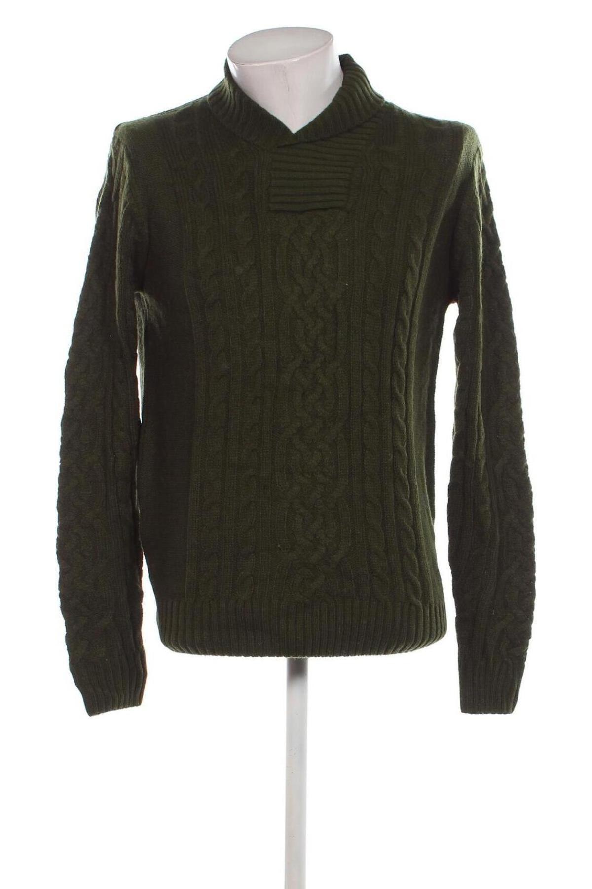 Herrenpullover Smiling, Größe XL, Farbe Grün, Preis € 8,99