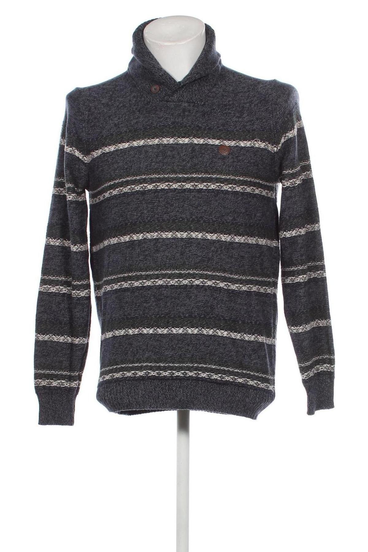 Herrenpullover Springfield, Größe M, Farbe Blau, Preis € 21,99