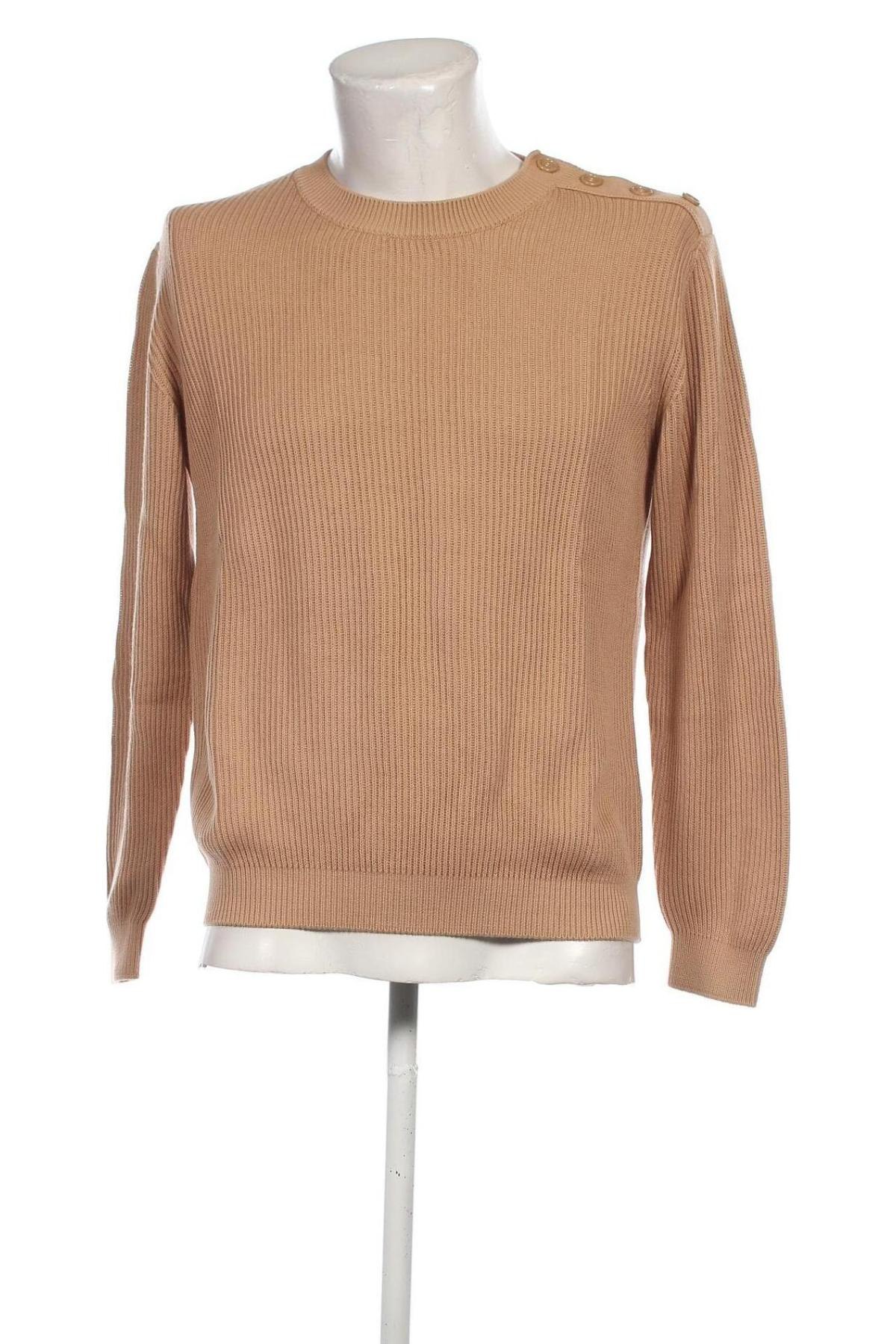 Herrenpullover United Colors Of Benetton, Größe M, Farbe Braun, Preis 20,49 €