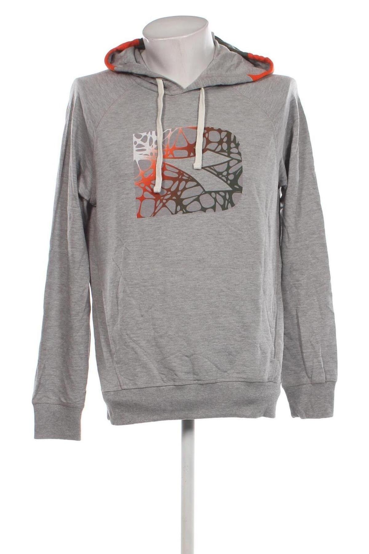 Herren Sweatshirt Diadora, Größe L, Farbe Grau, Preis 25,49 €