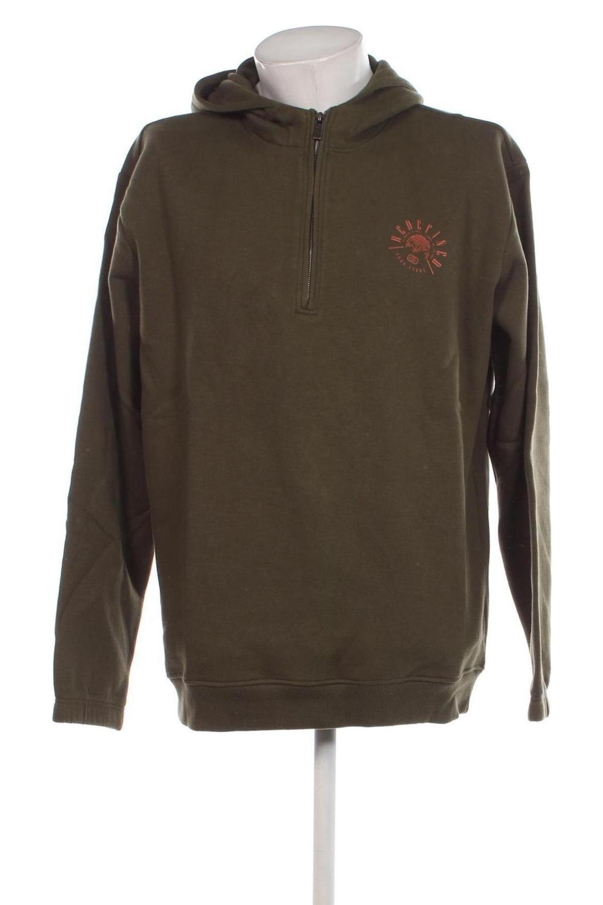 Herren Sweatshirt Rebel, Größe XXL, Farbe Grün, Preis € 17,99