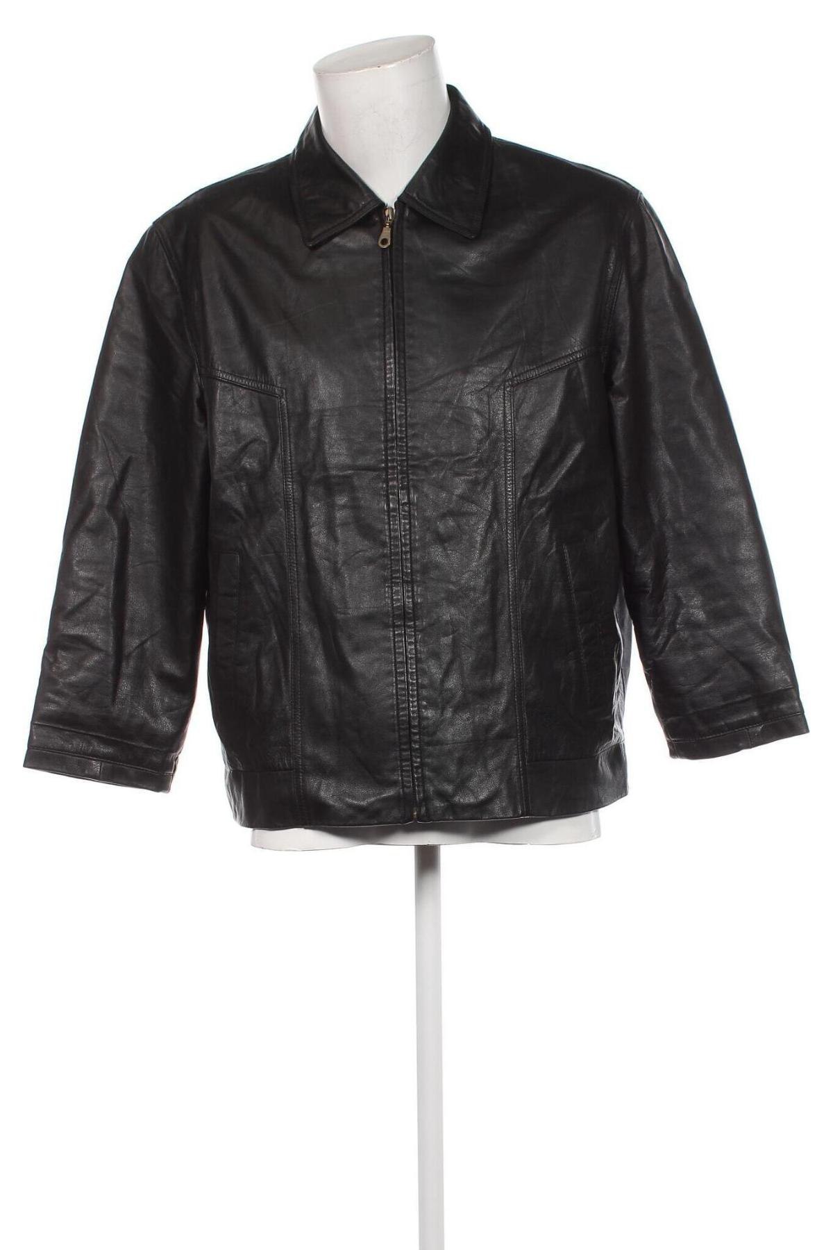 Herren Lederjacke Autograph, Größe L, Farbe Schwarz, Preis € 33,99