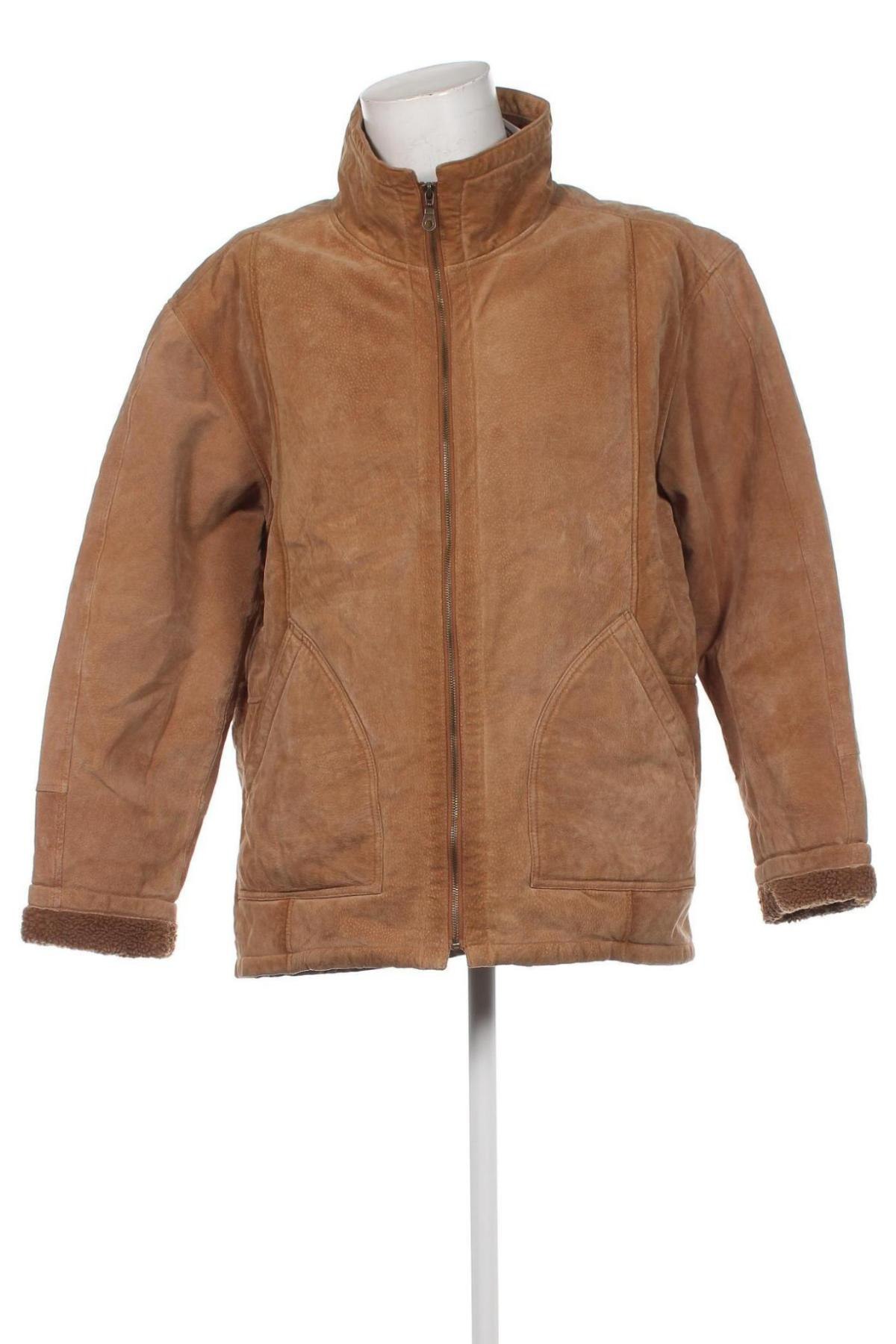 Herren Lederjacke Explorer, Größe XL, Farbe Braun, Preis € 56,49