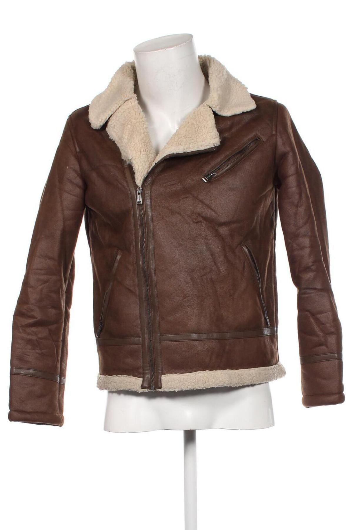 Herrenjacke Guess, Größe XS, Farbe Braun, Preis € 85,79