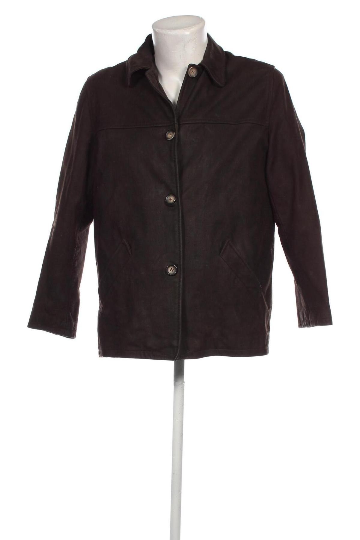 Damen Lederjacke Skipper, Größe L, Farbe Braun, Preis 29,99 €