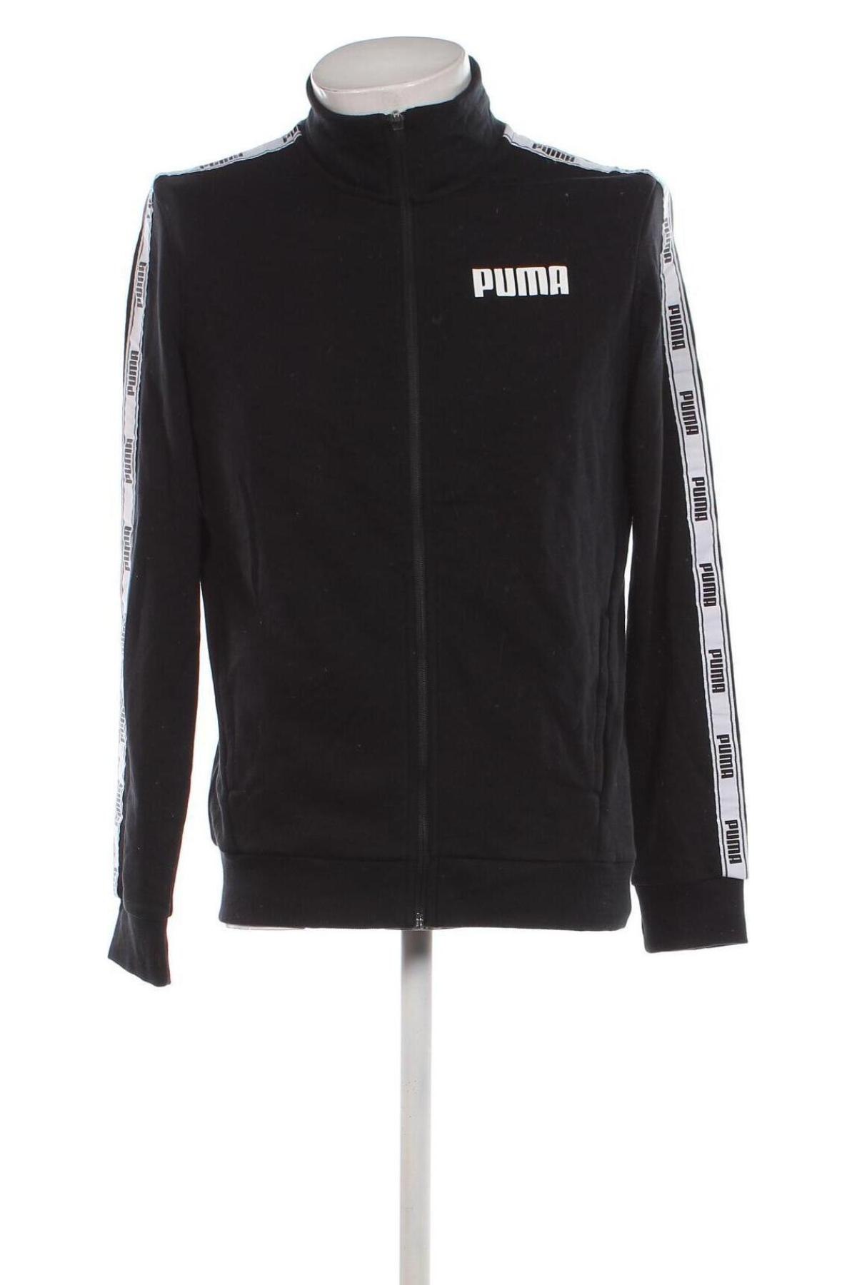 Bluză trening de bărbați PUMA, Mărime M, Culoare Negru, Preț 157,99 Lei