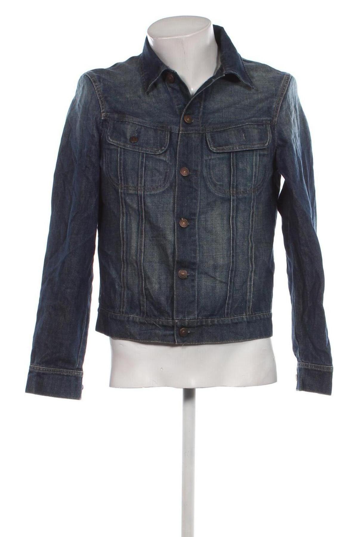 Herrenjacke H&M L.O.G.G., Größe M, Farbe Blau, Preis € 10,99