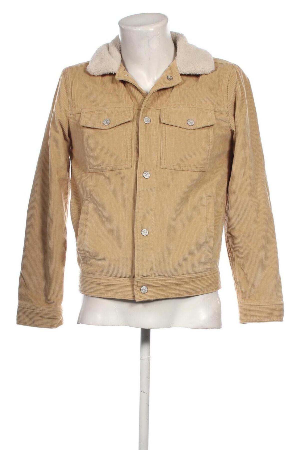 Herrenjacke Hollister, Größe S, Farbe Beige, Preis € 21,49