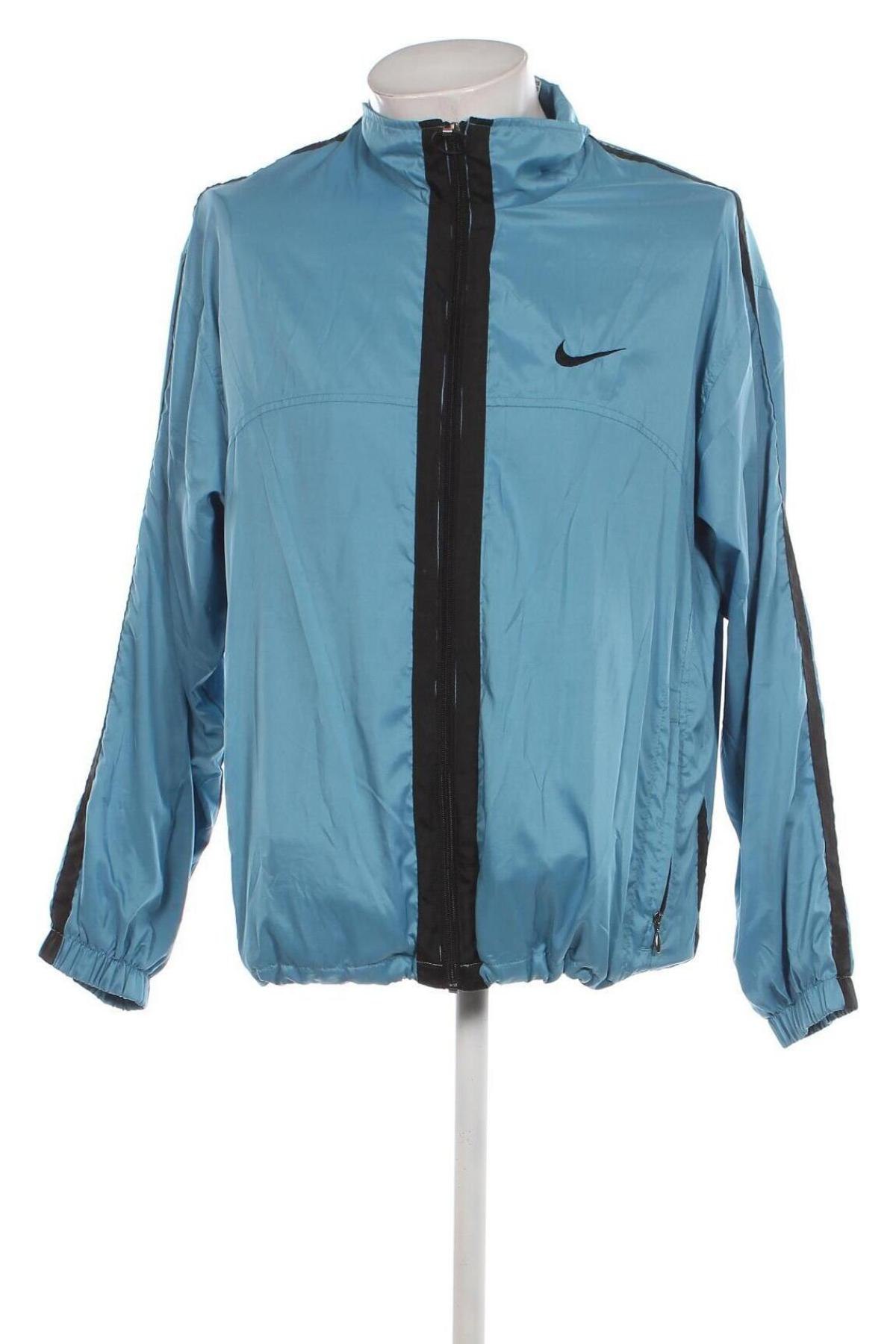 Herrenjacke Nike, Größe M, Farbe Blau, Preis 54,49 €